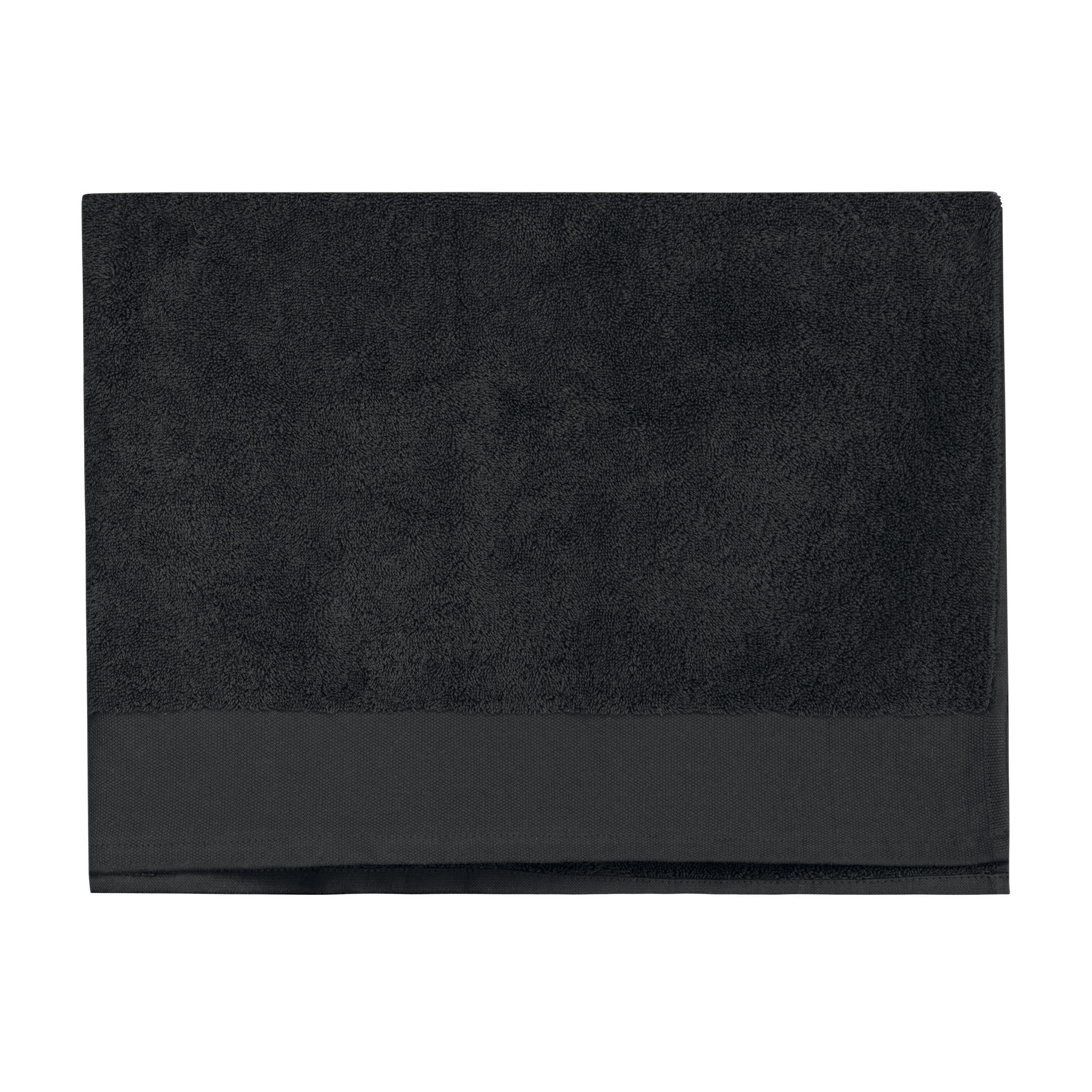 Kariban - Serviette de plage Bio - Black - One Size