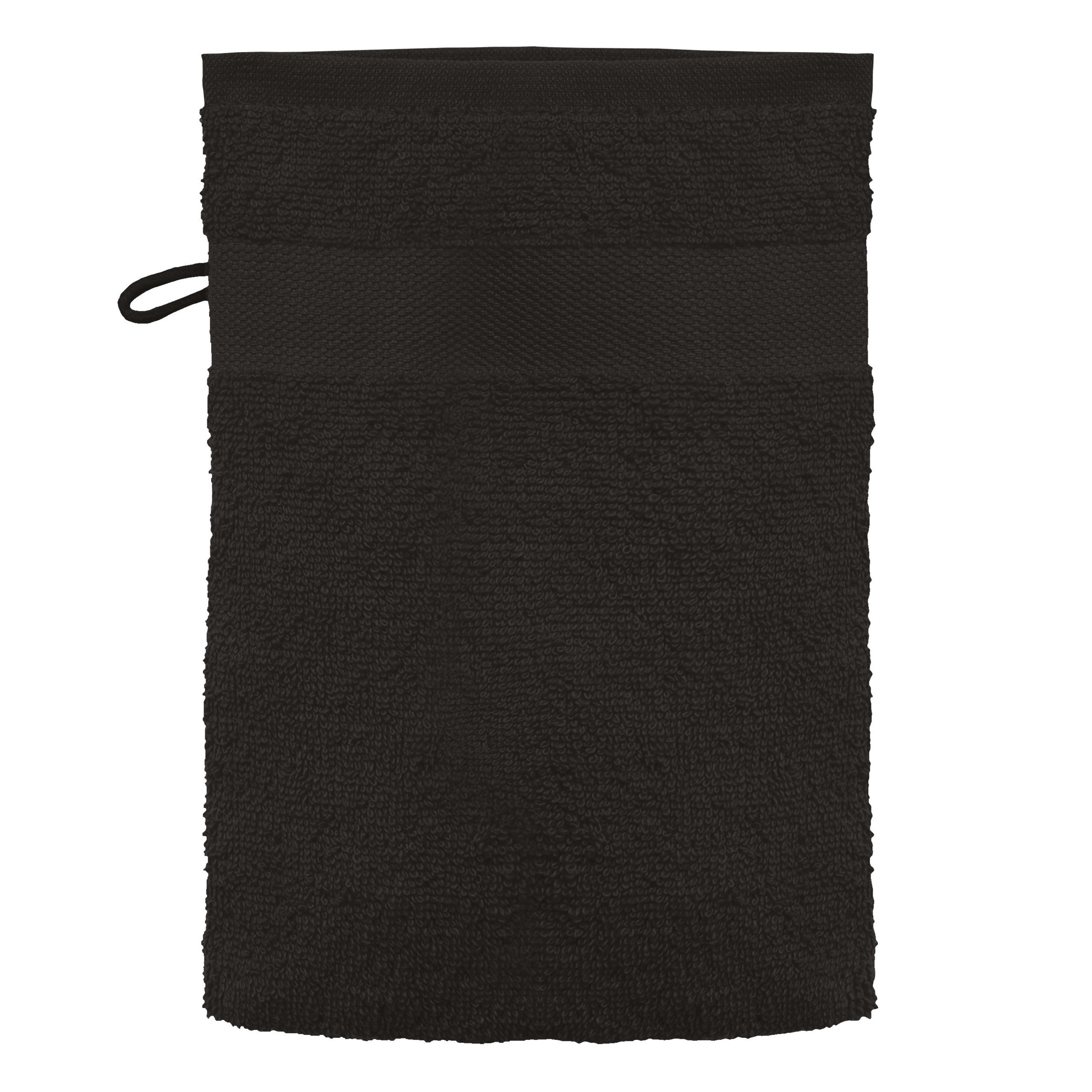 Kariban - Gant de toilette - Black - One Size