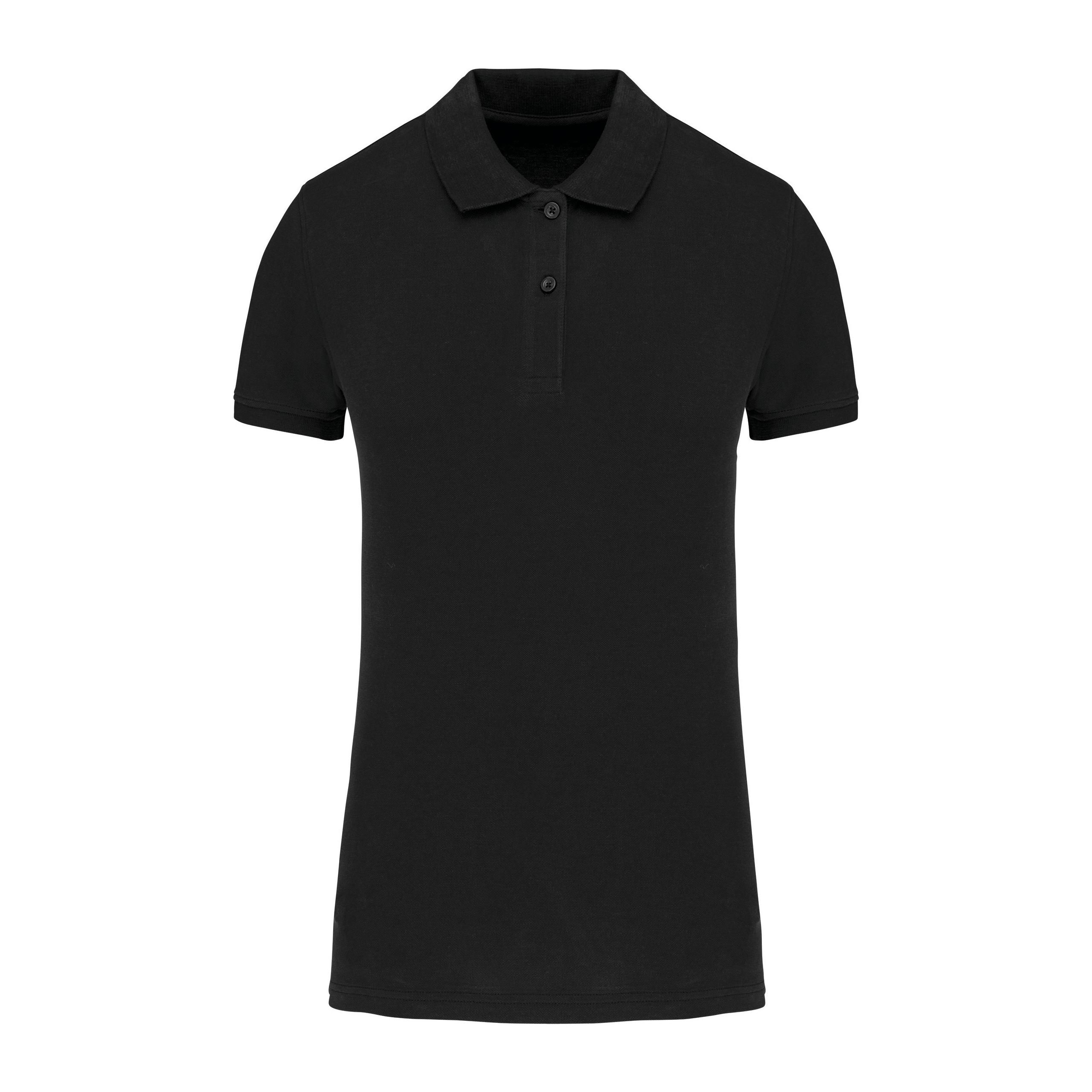 Kariban - Polo piqué Bio180 femme - Black - XS