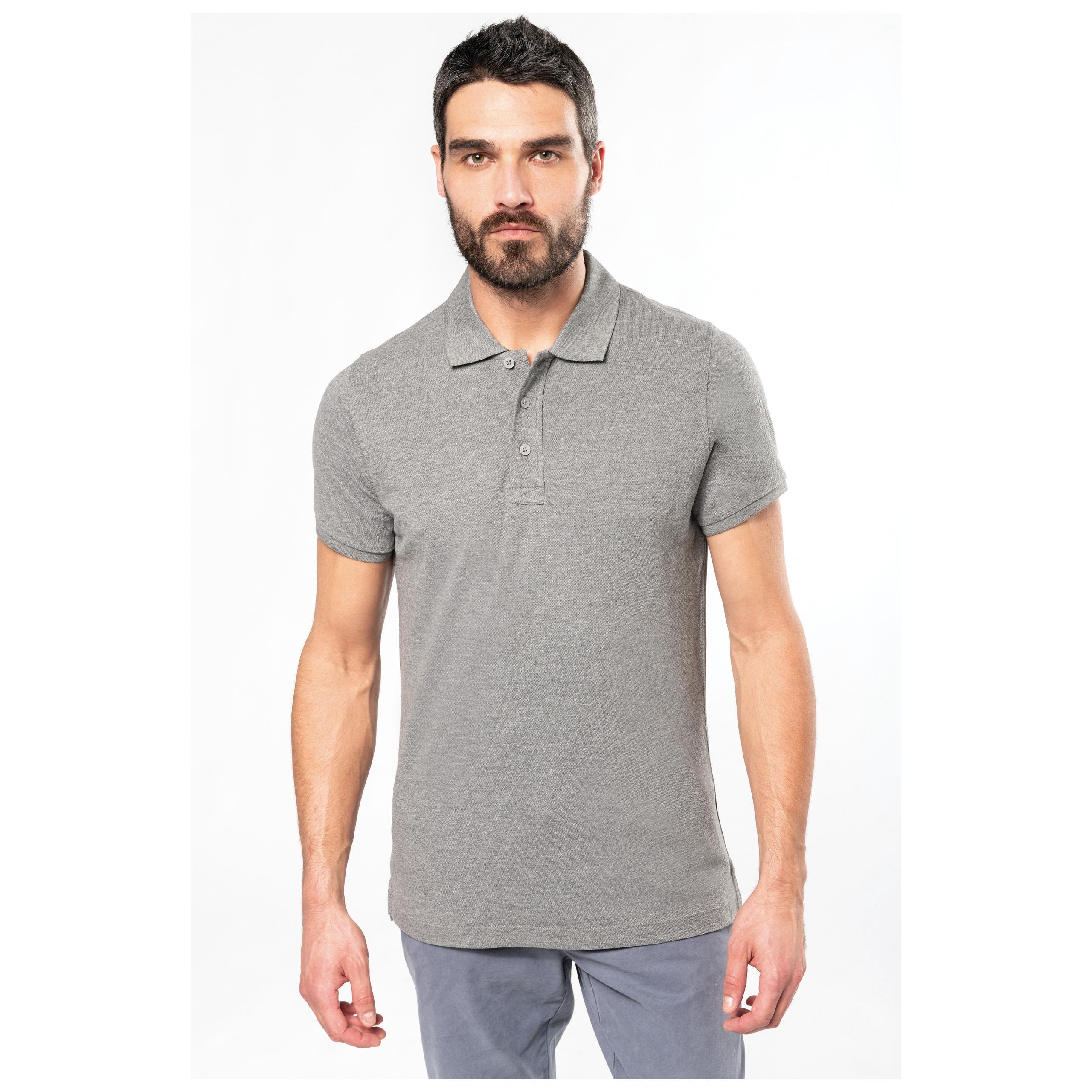 Kariban - Polo piqué Bio manches courtes homme - Black - 3XL