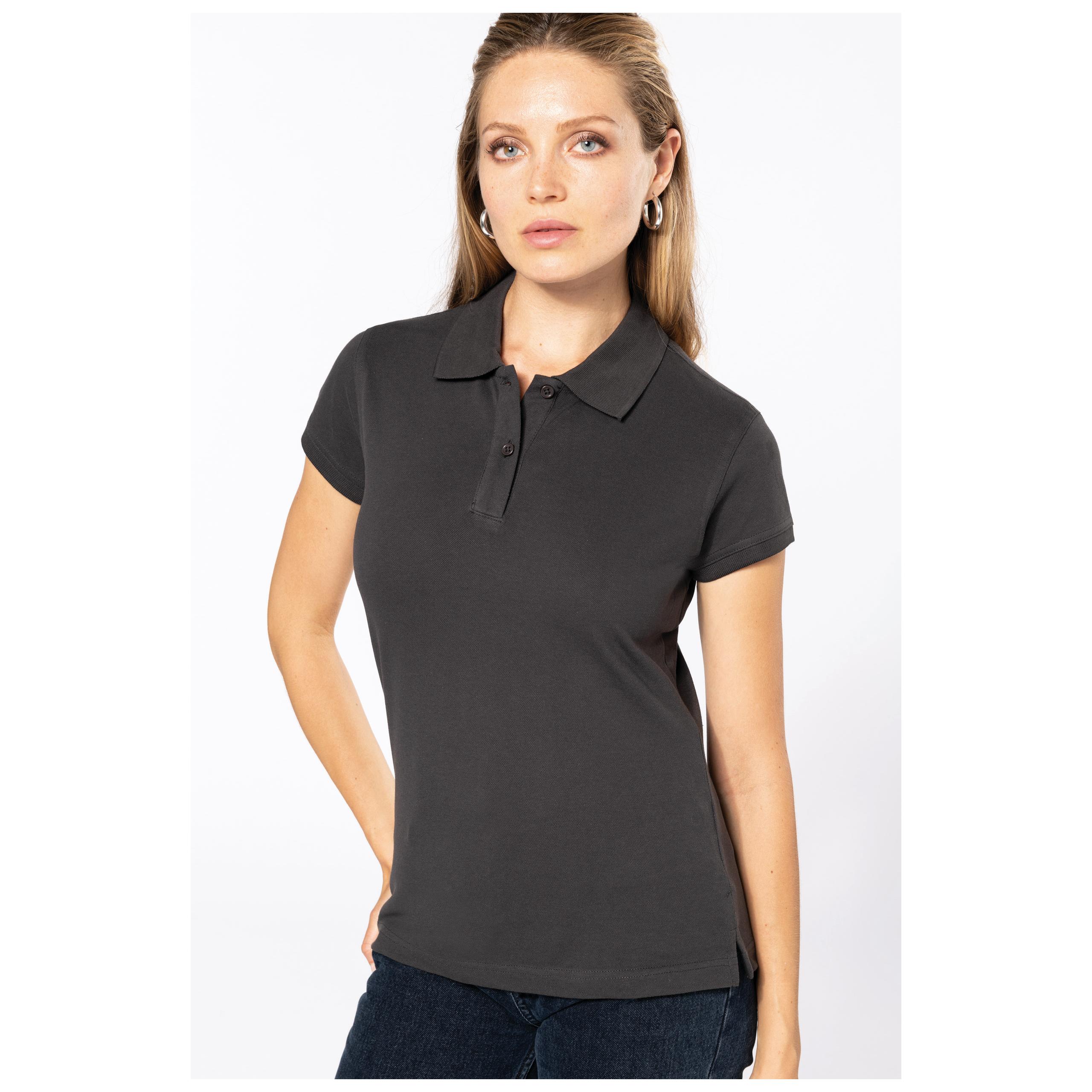 Kariban - Brooke > Polo manches courtes femme - Black - S