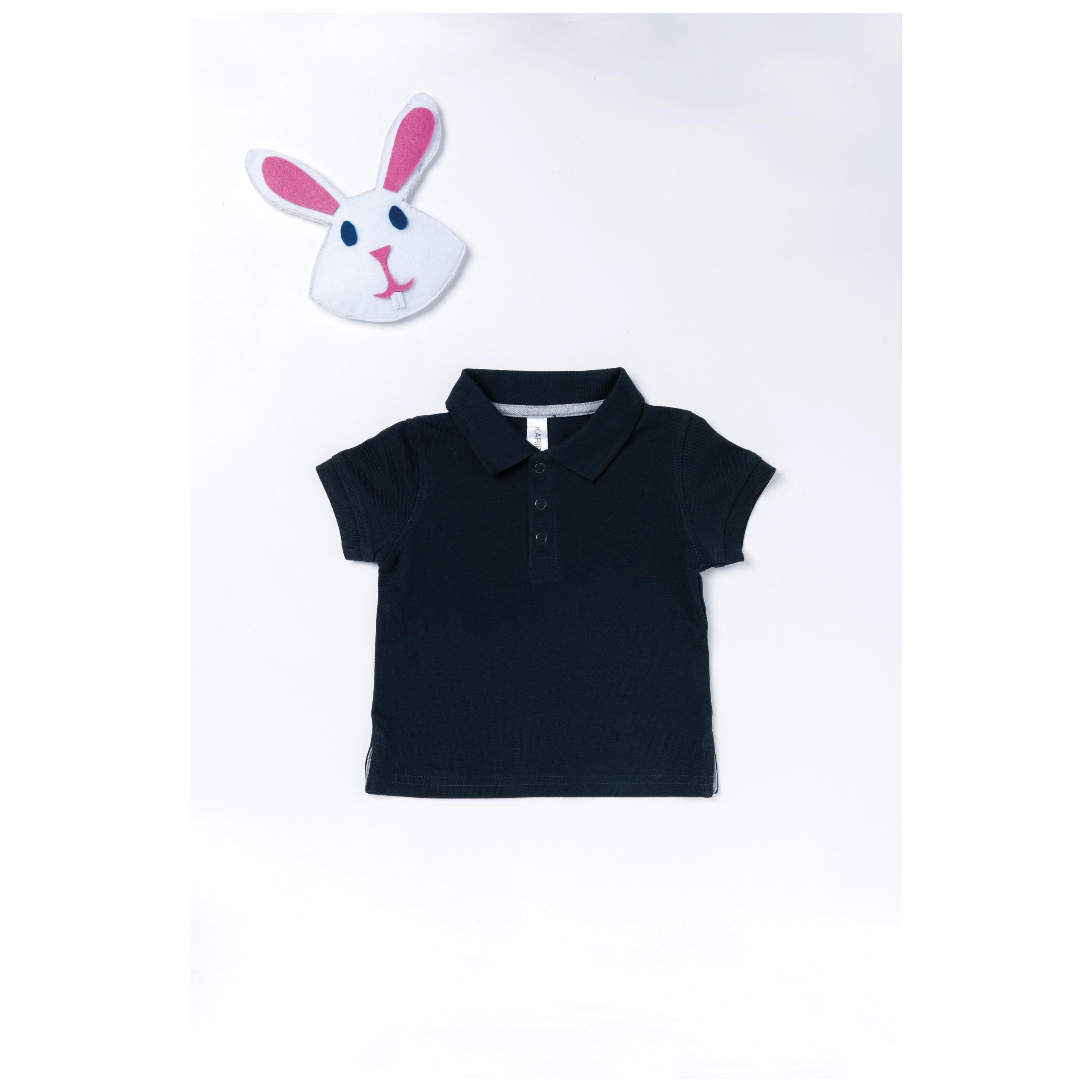 Kariban - Polo manches courtes bébé - Black - 3M