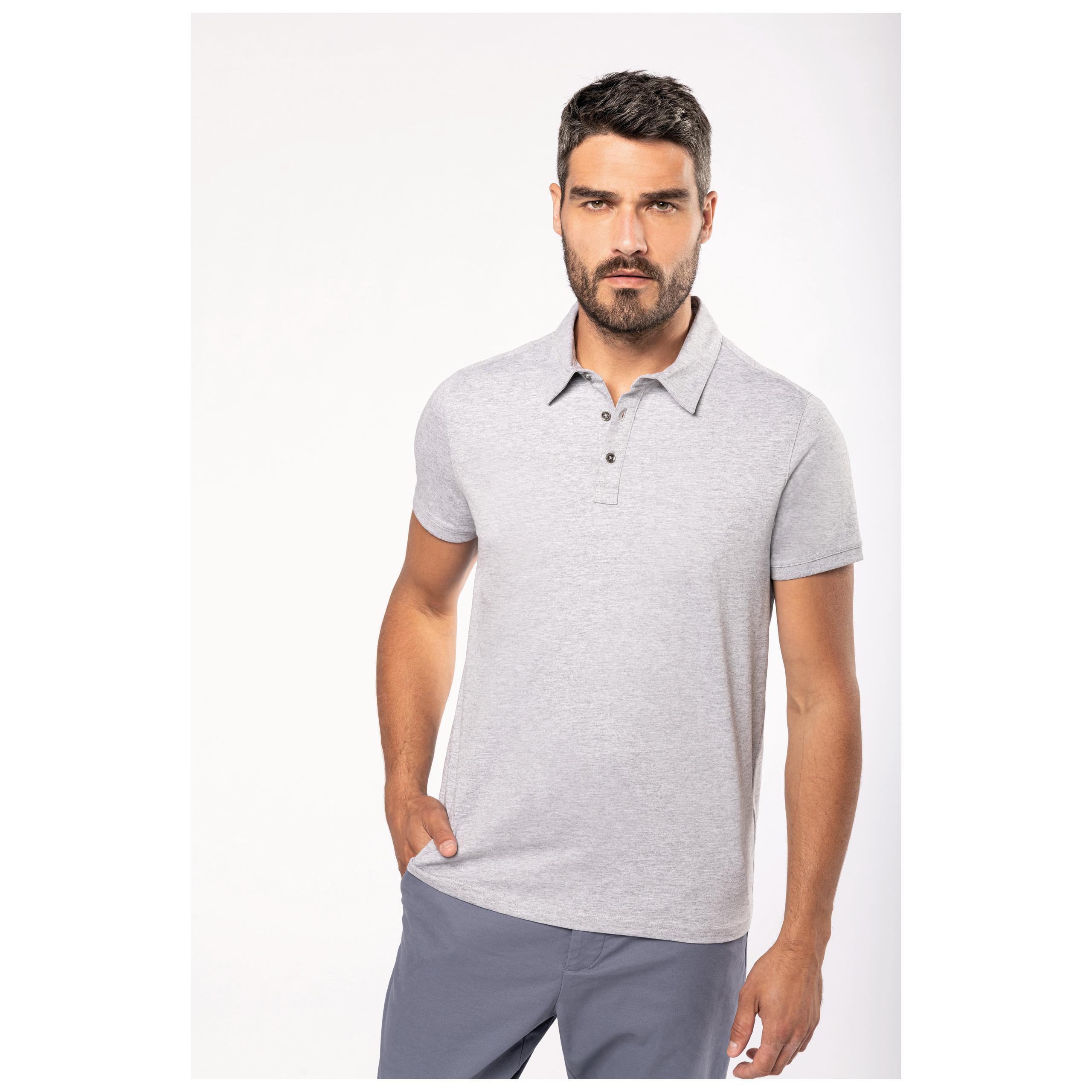 Kariban - Polo jersey manches courtes homme - Black - S