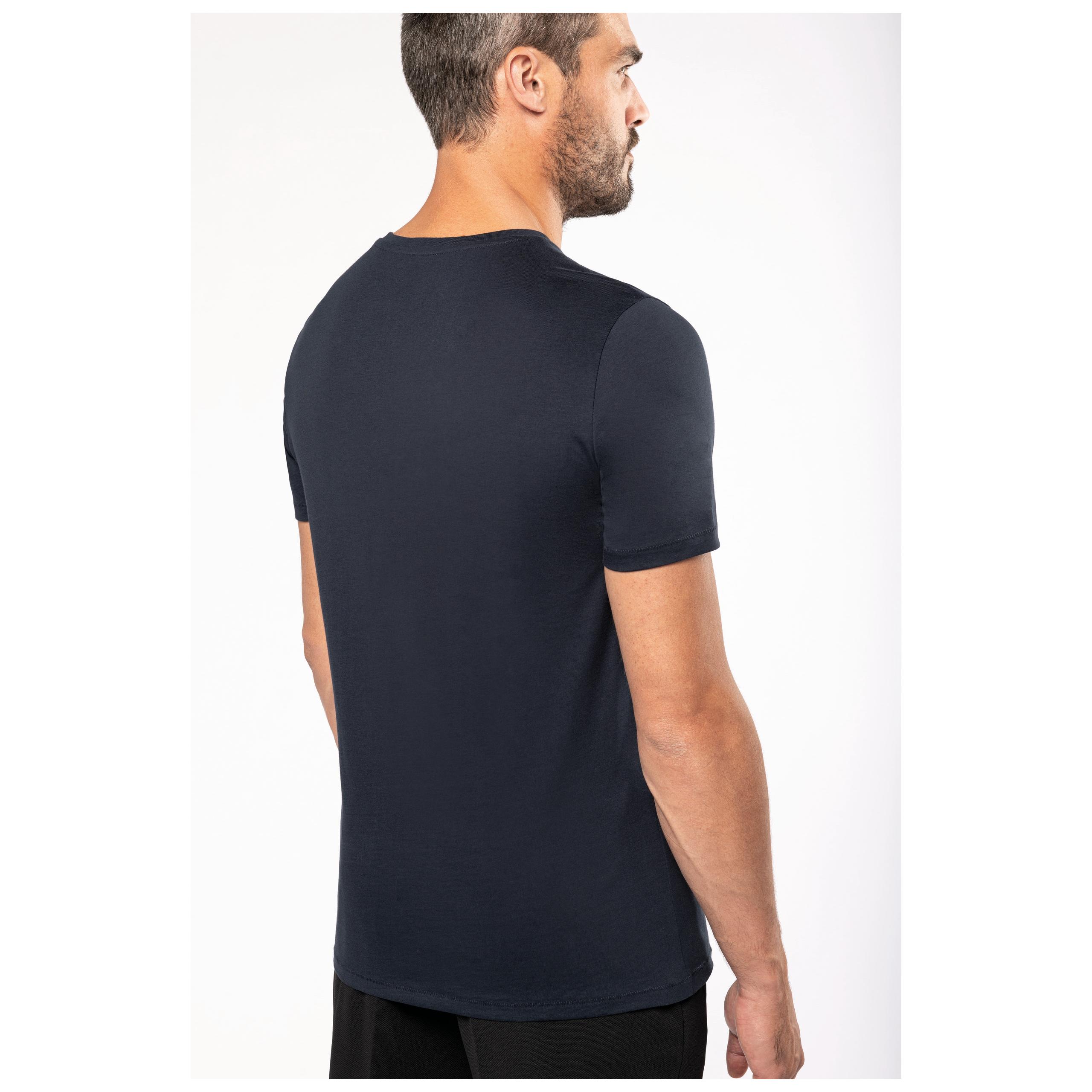 Kariban - T-shirt Supima® col V manches courtes homme - Black - S