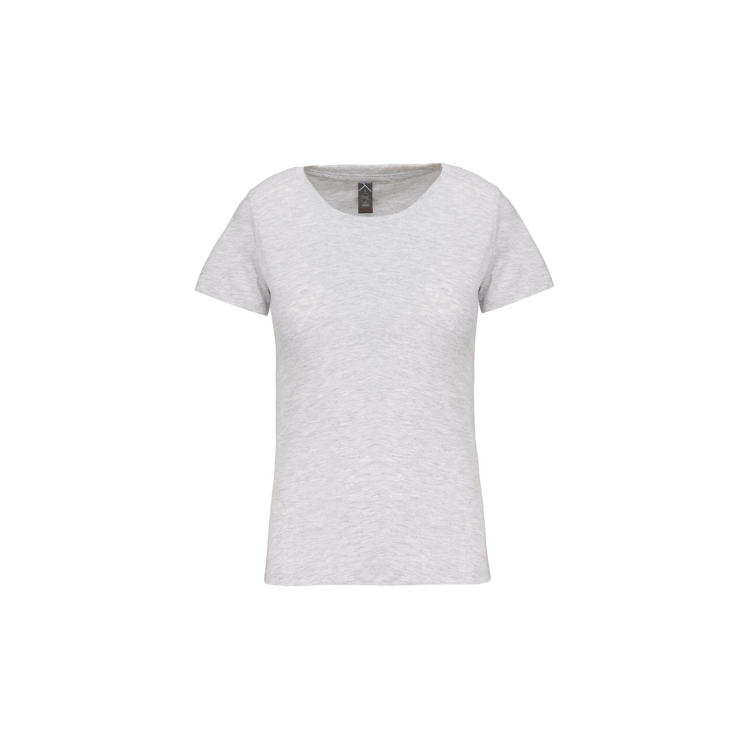 Kariban - T-shirt Bio150 col rond femme - Ash Heather - XS