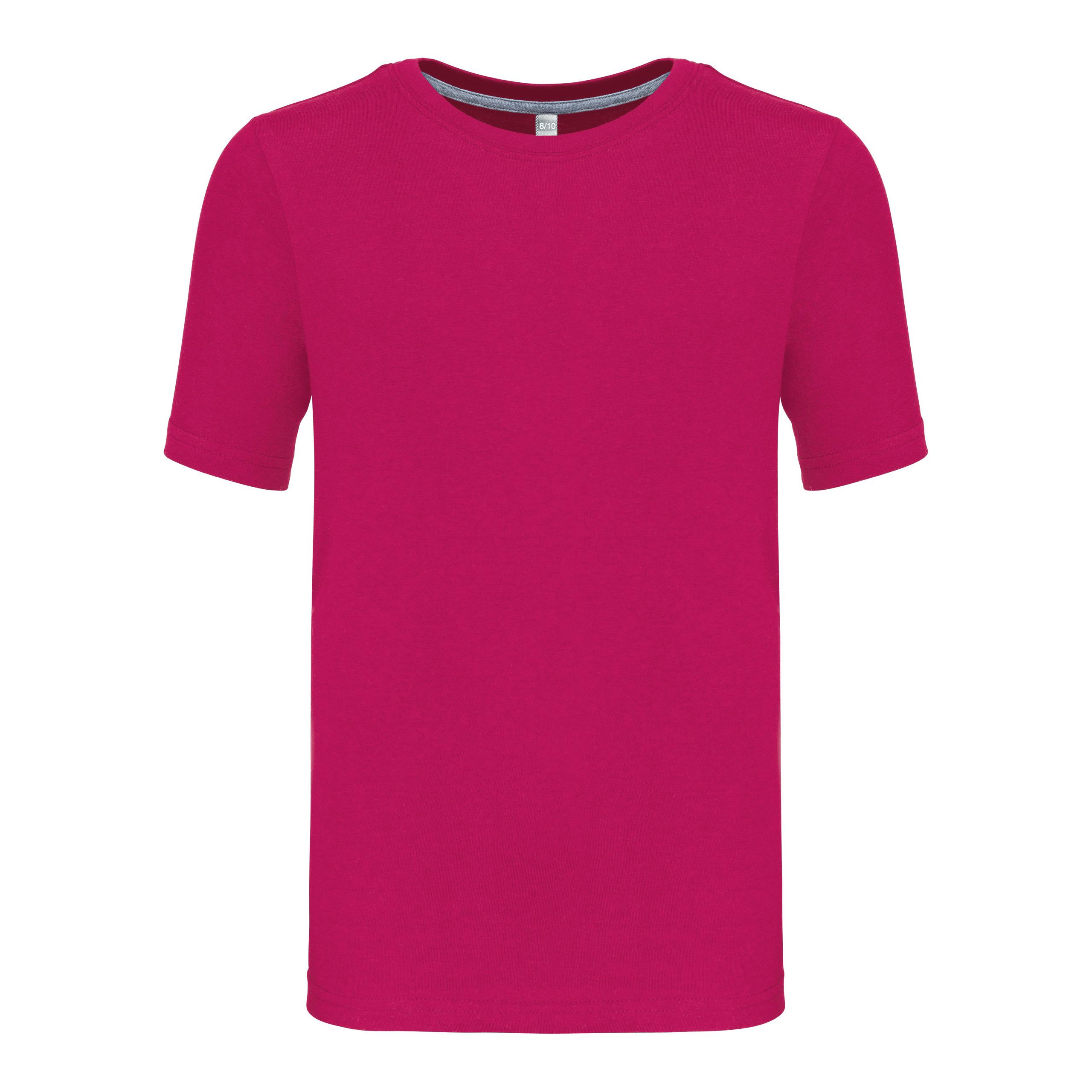 Kariban - T-shirt manches courtes enfant - Fuchsia - 6/8 ans