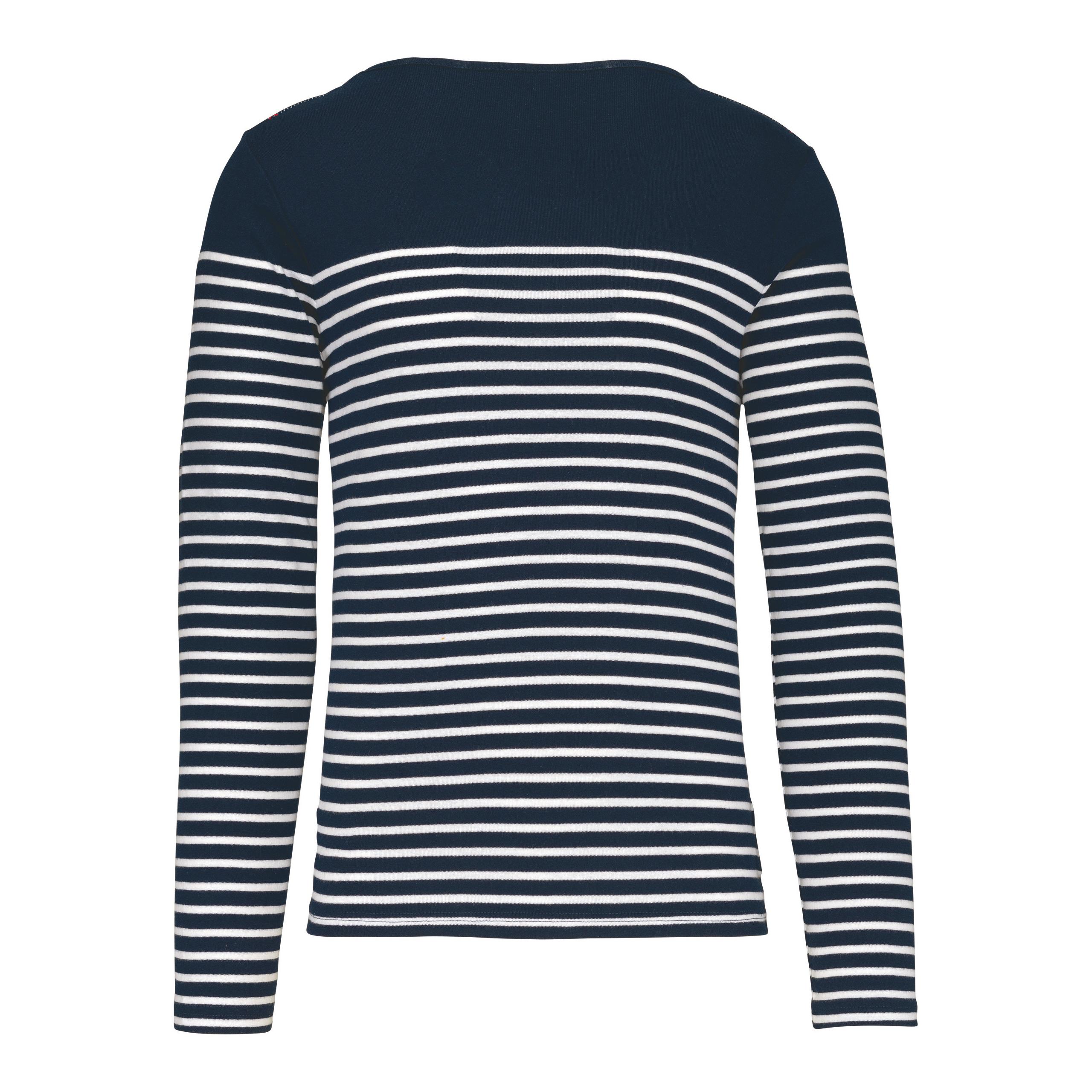 Kariban - Marinière manches longues homme - Navy / White Stripes - S