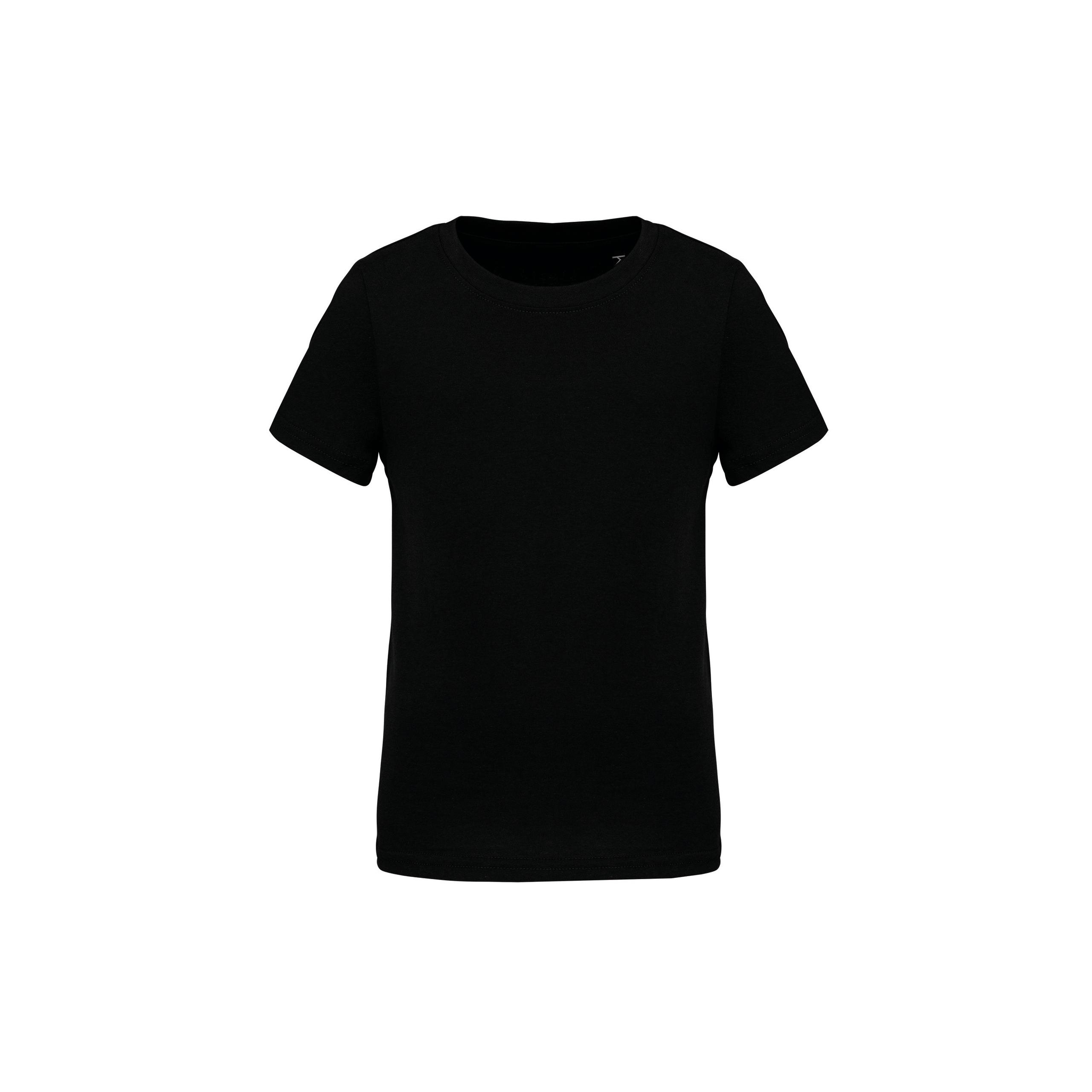 Kariban - T-shirt col rond manches courtes enfant - Black - 10/12 ans