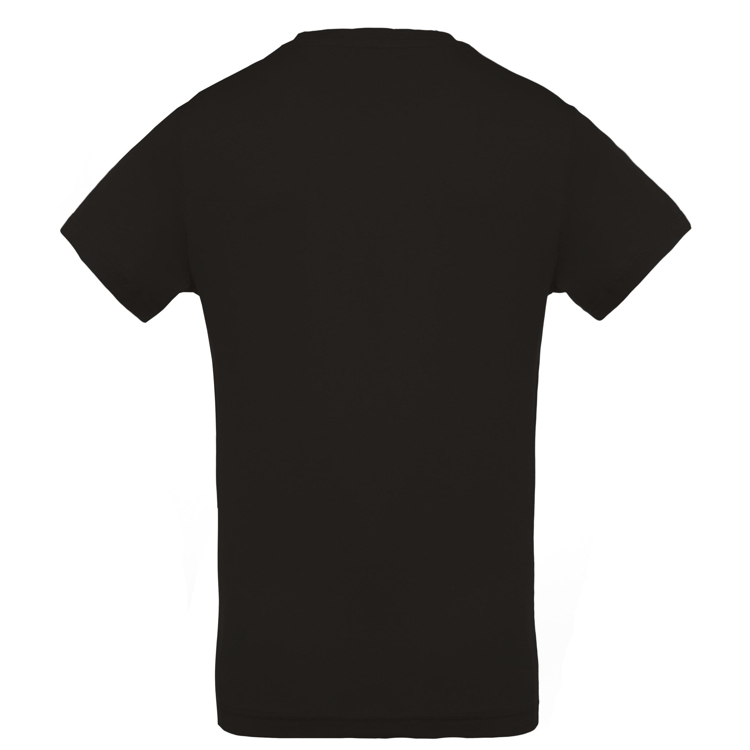 Kariban - T-shirt coton Bio col rond homme - Black - 3XL