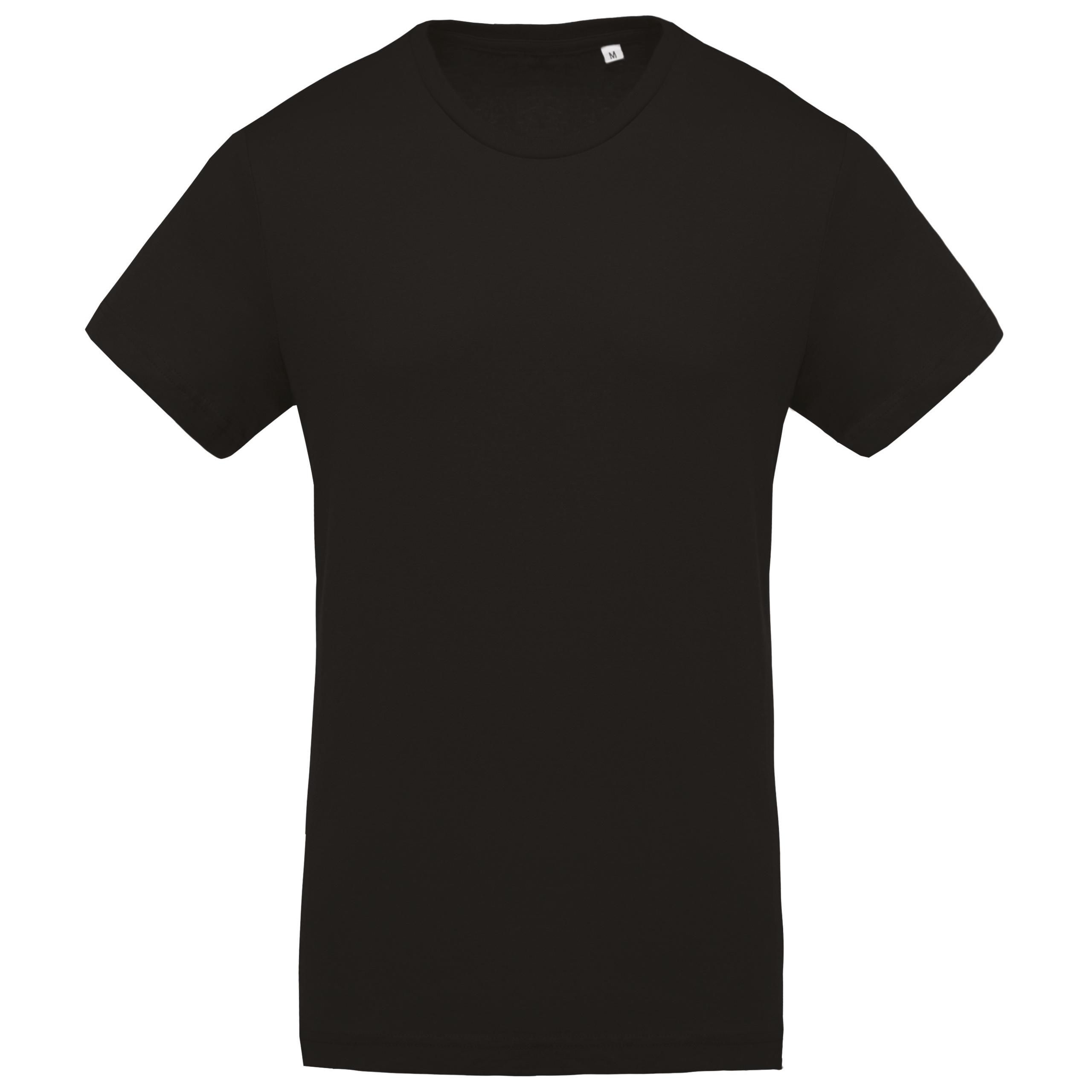 Kariban - T-shirt coton Bio col rond homme - Black - 3XL