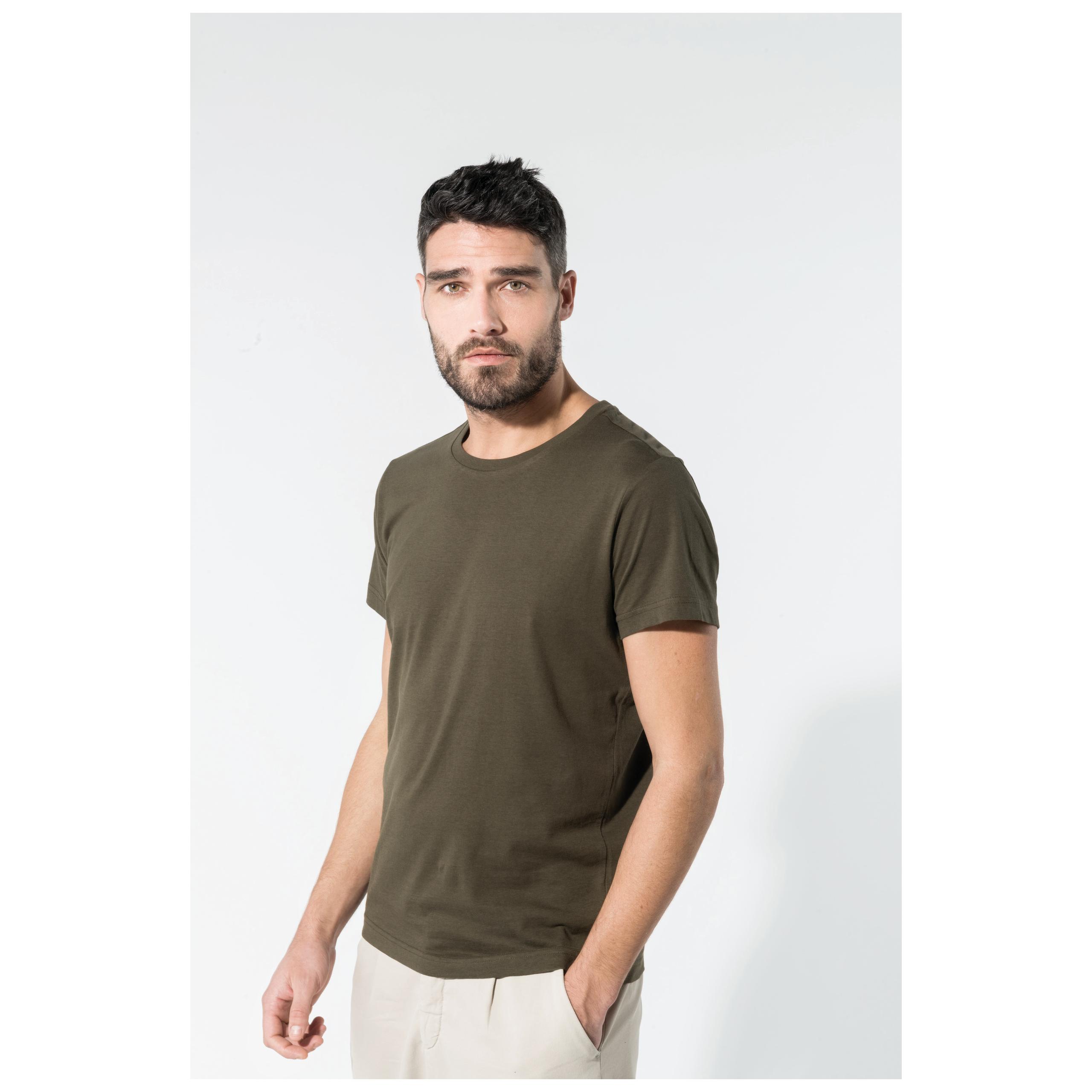 Kariban - T-shirt coton Bio col rond homme - Black - 3XL