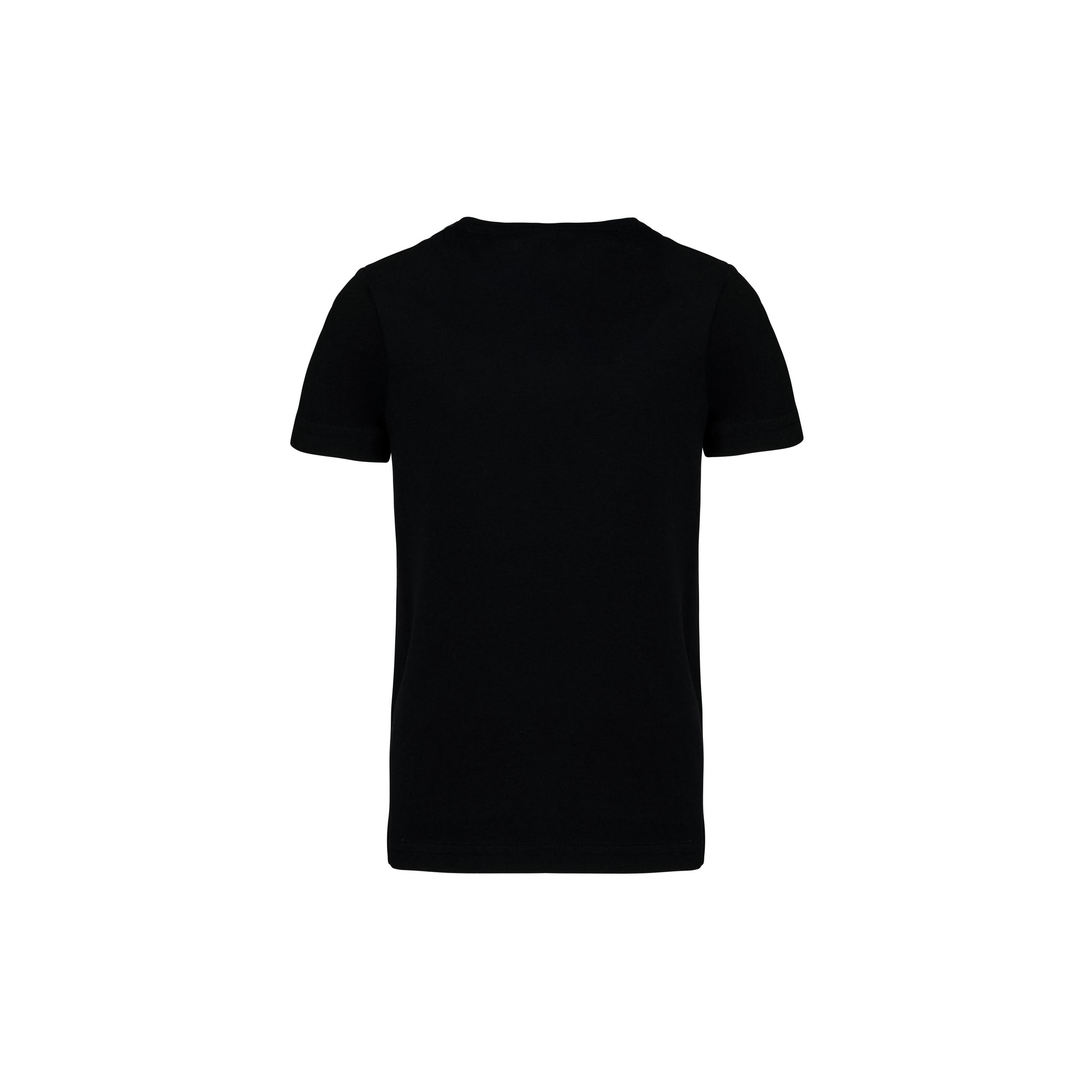 Kariban - T-shirt coton Bio manches courtes enfant - Black - 10/12 ans