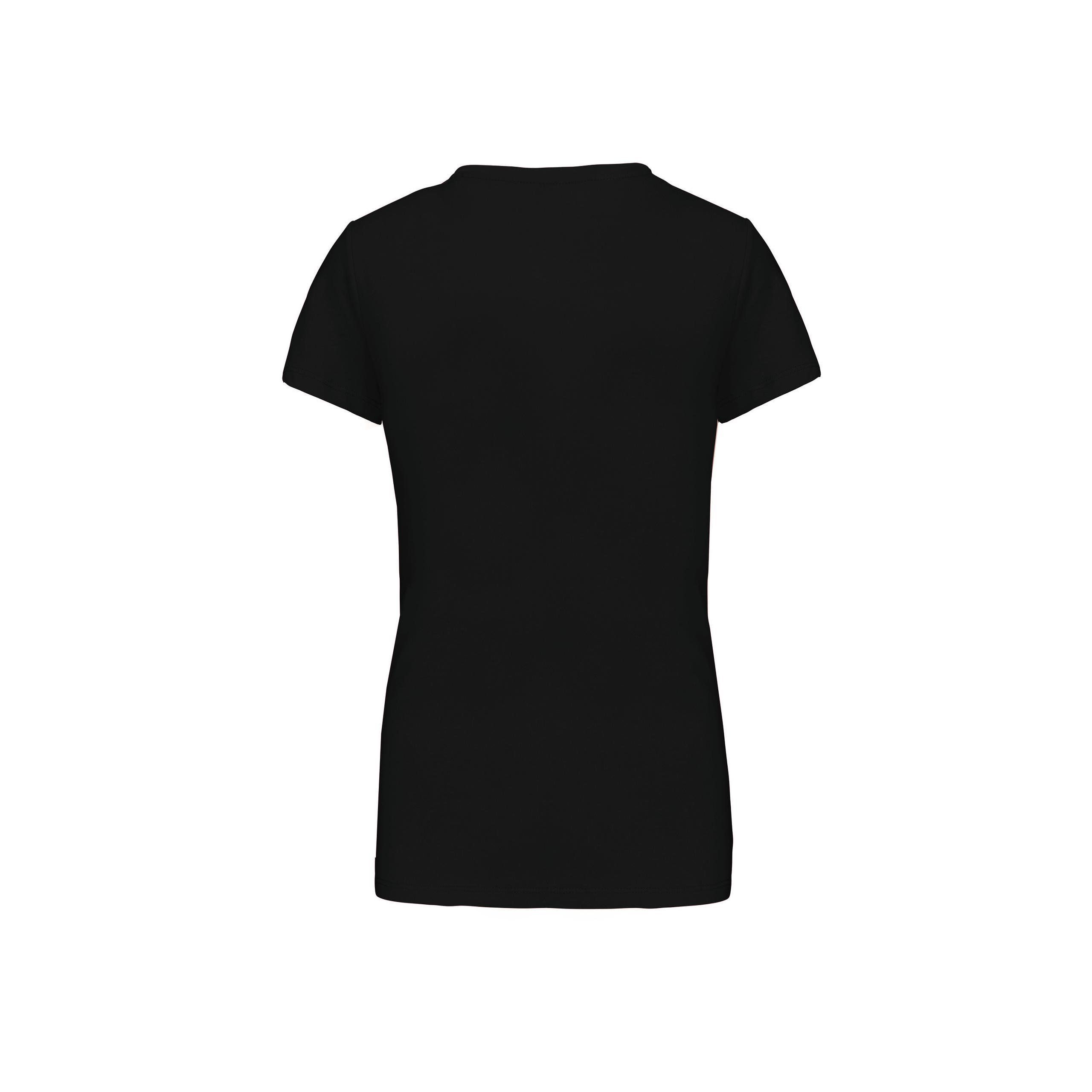 Kariban - T-shirt col rond manches courtes femme - Black - 3XL