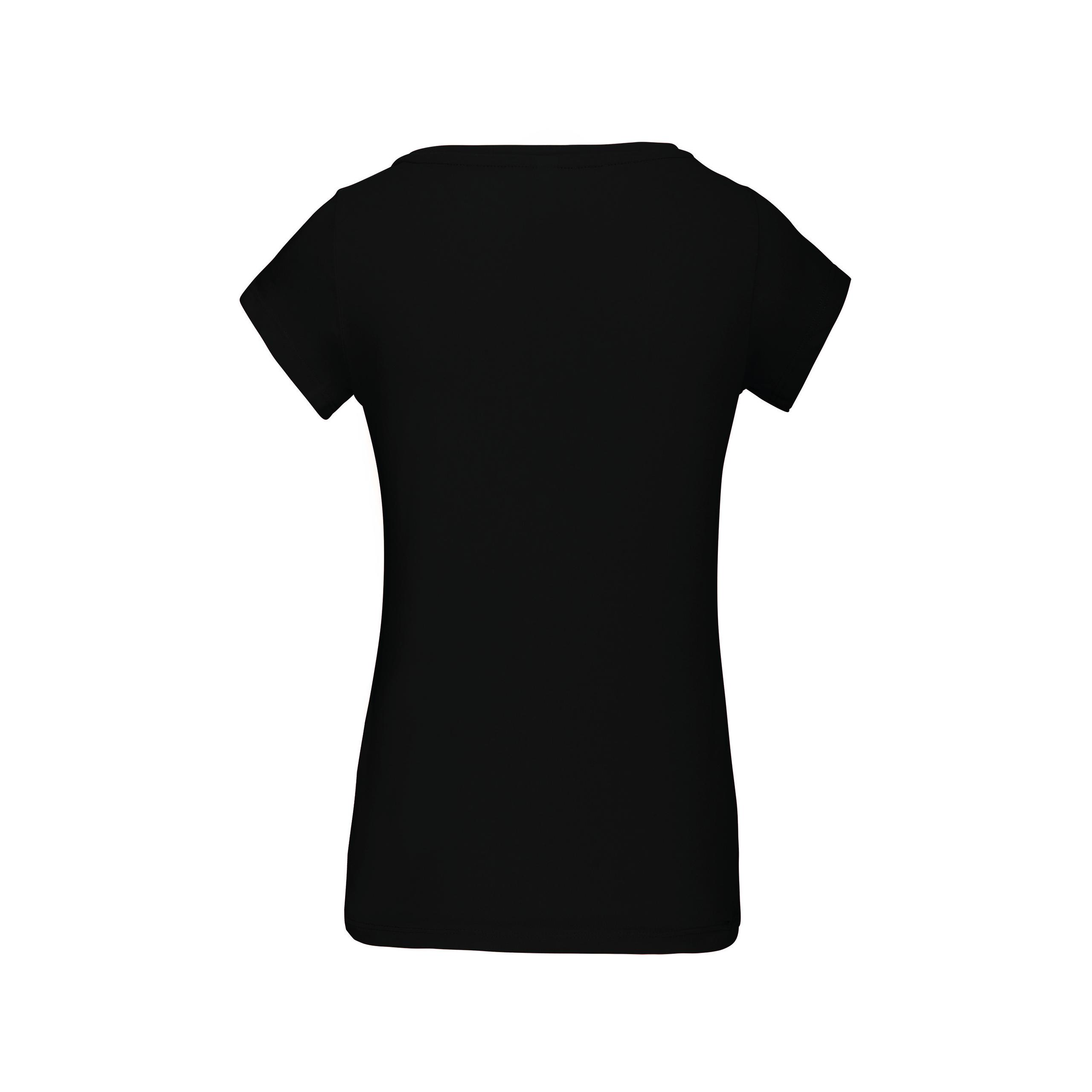 Kariban - T-shirt col bateau manches courtes femme - Black - S