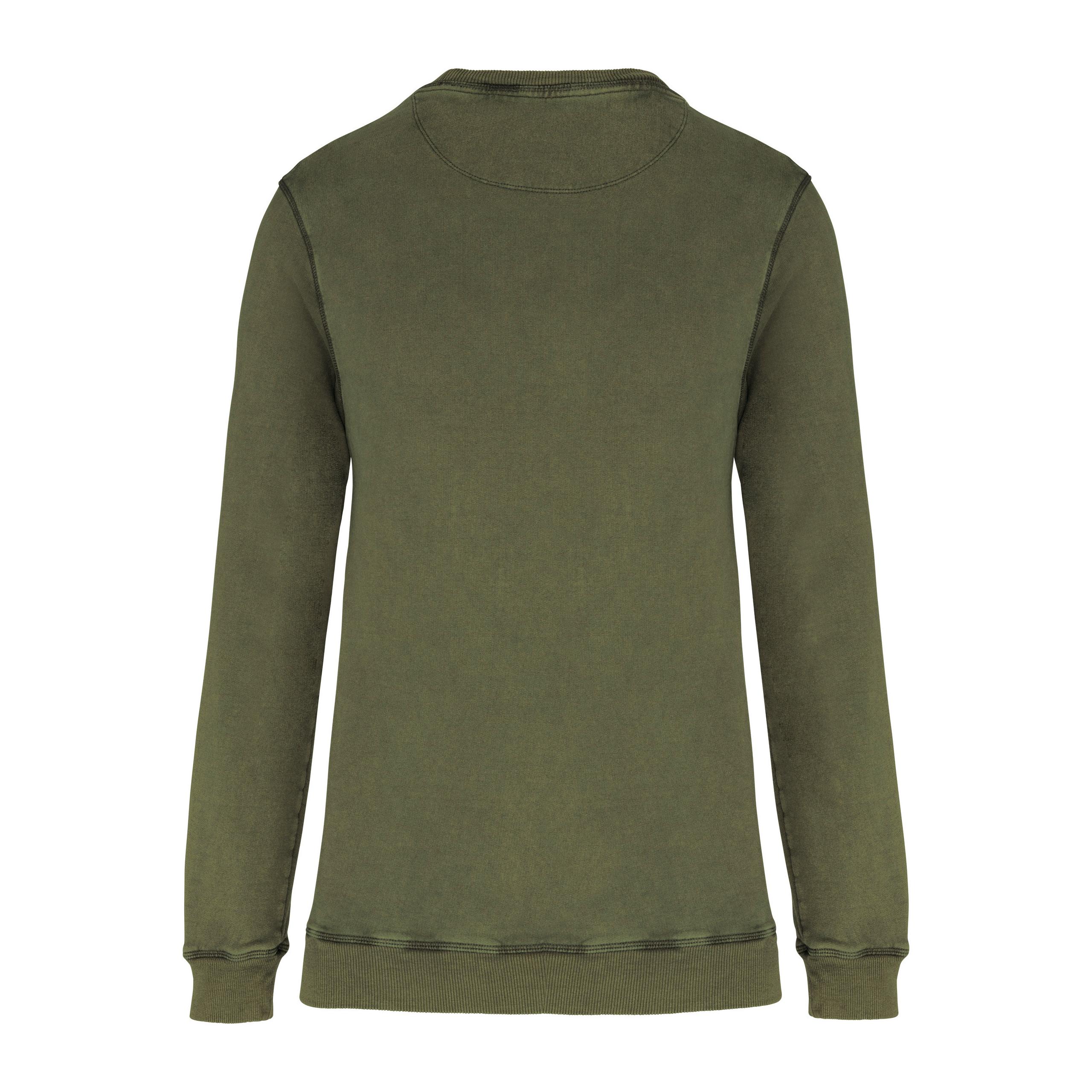 Kariban - Sweat-shirt col rond - Washed Khaki - XS