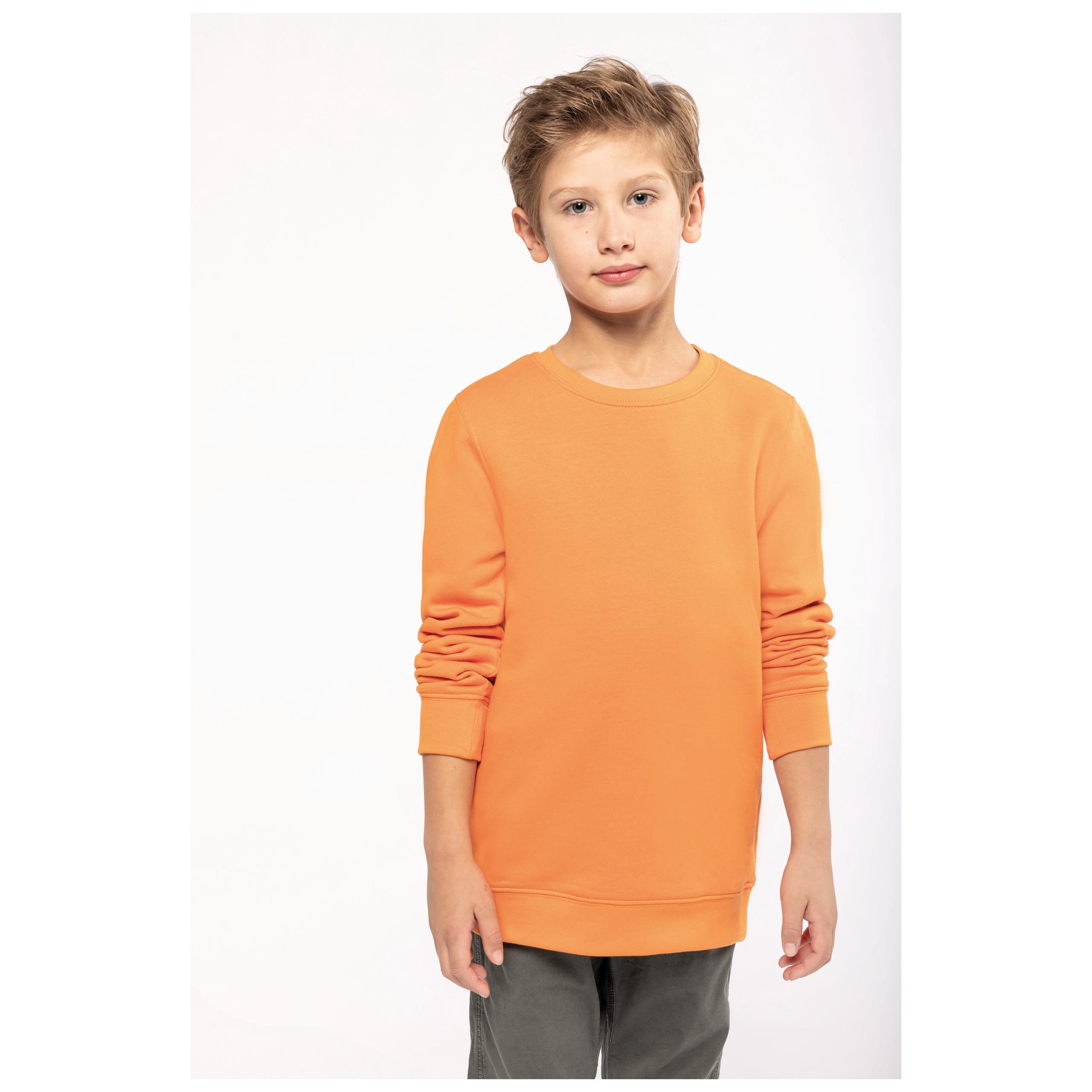 Kariban - Sweat-shirt écoresponsable col rond enfant - Black - 4/6 ans