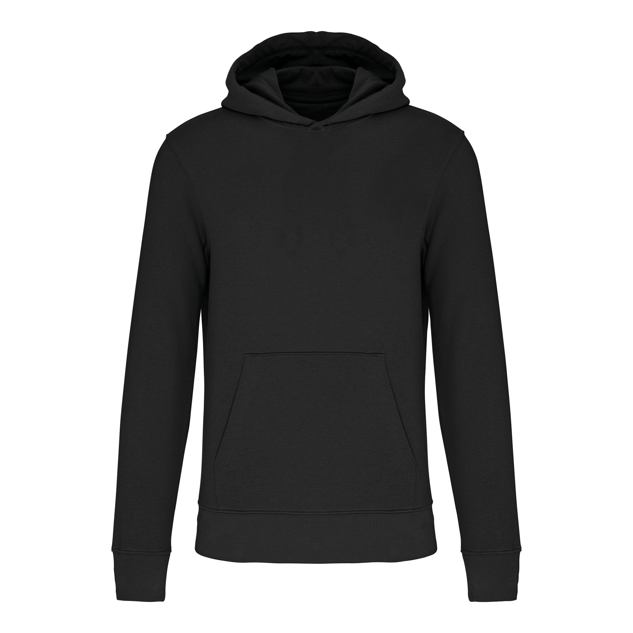 Kariban - Sweat-shirt éco-responsable à capuche enfant - Black - 4/6 ans