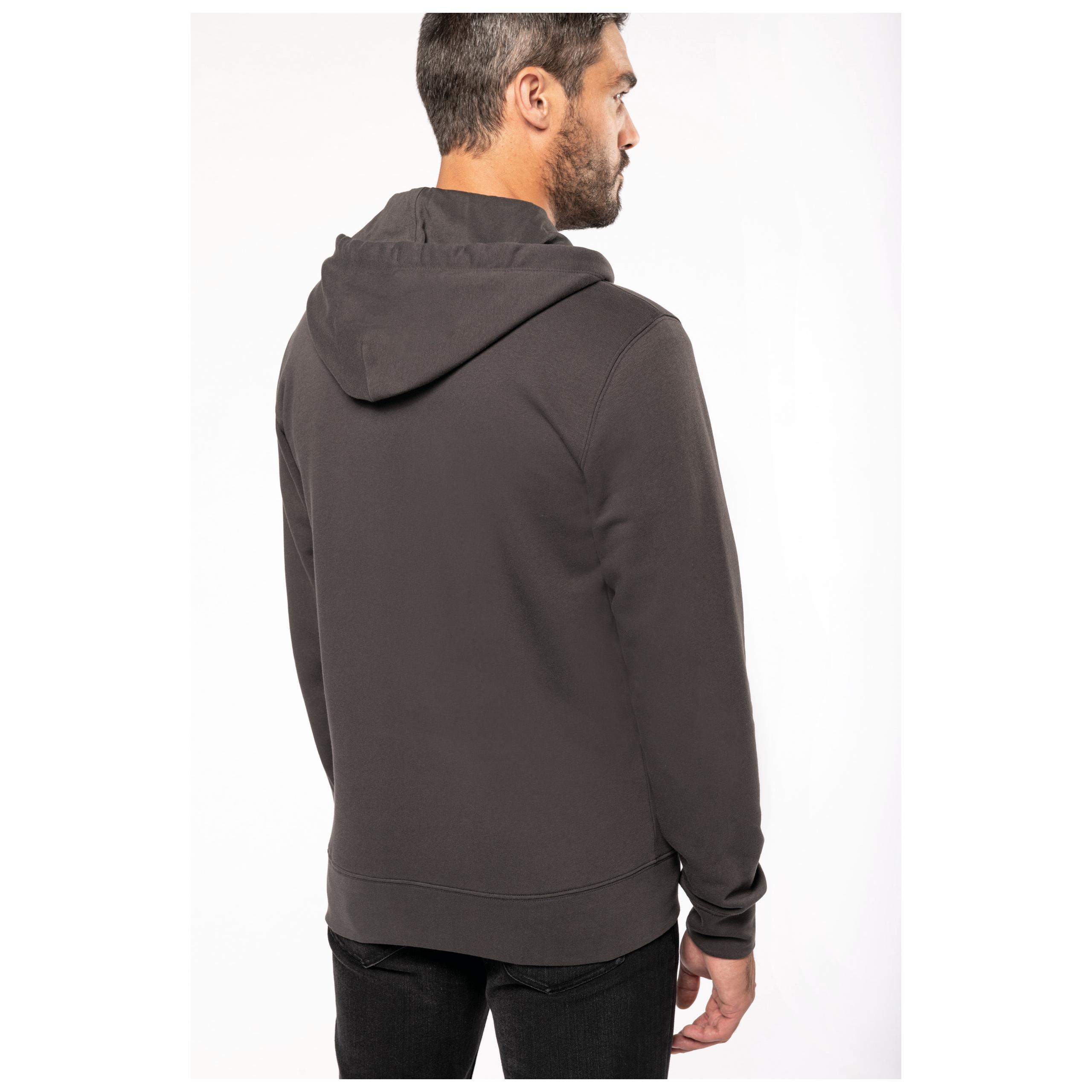 Kariban - Sweat-shirt à capuche écoresponsable à fermeture éclair homme - Black - 4XL