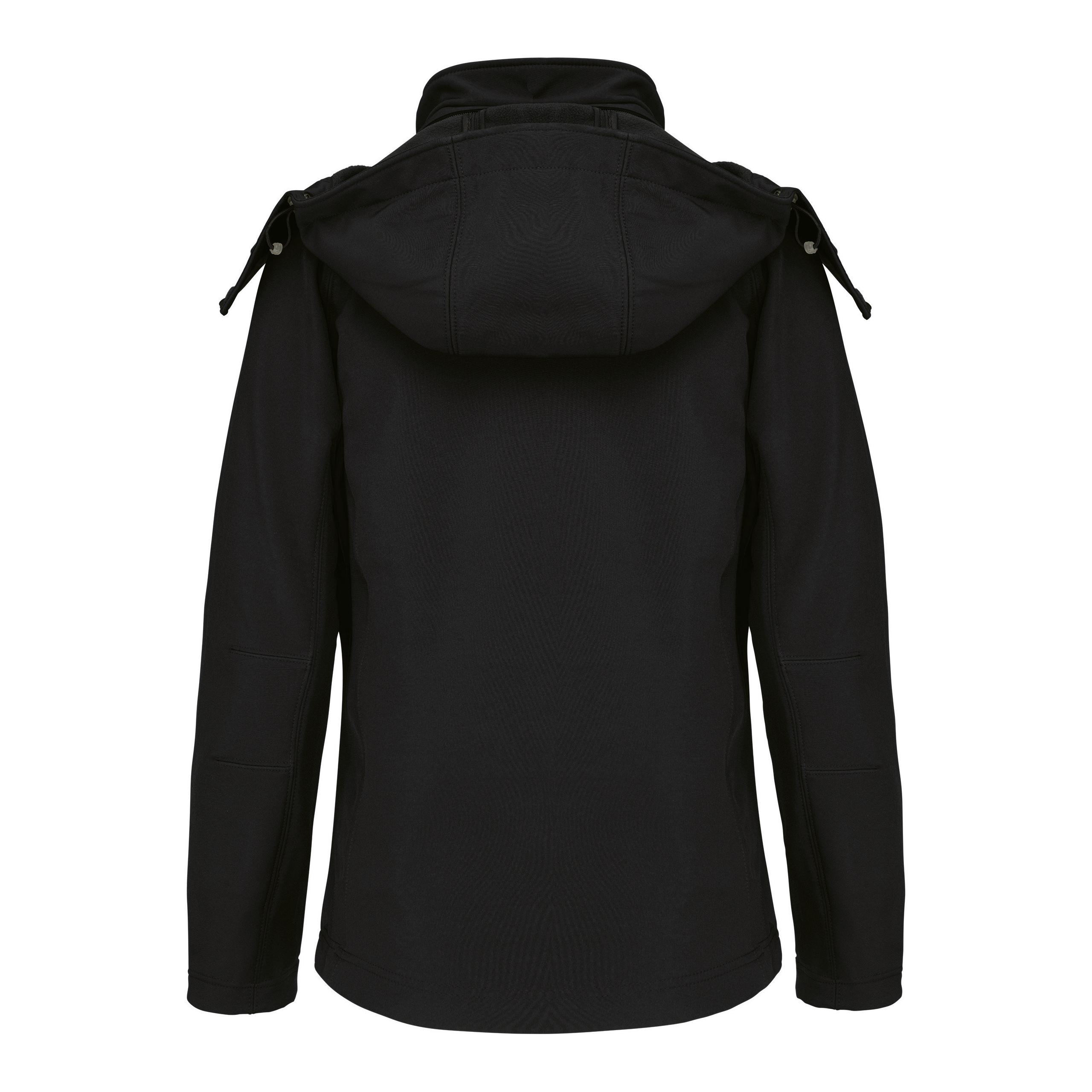 Kariban - Veste softshell à capuche amovible femme - Black - M