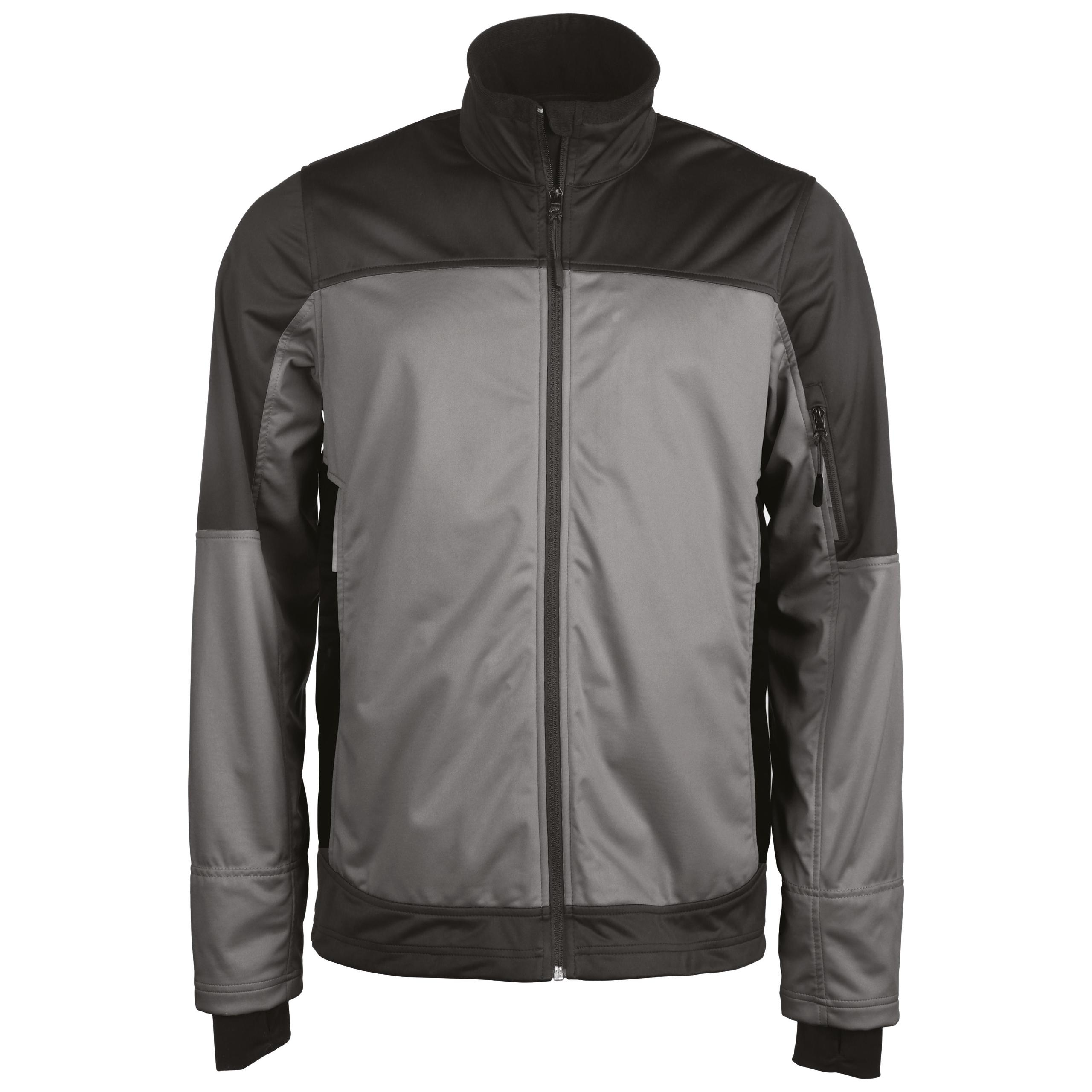 Kariban - Veste softshell bicolore - Titanium / Black - M