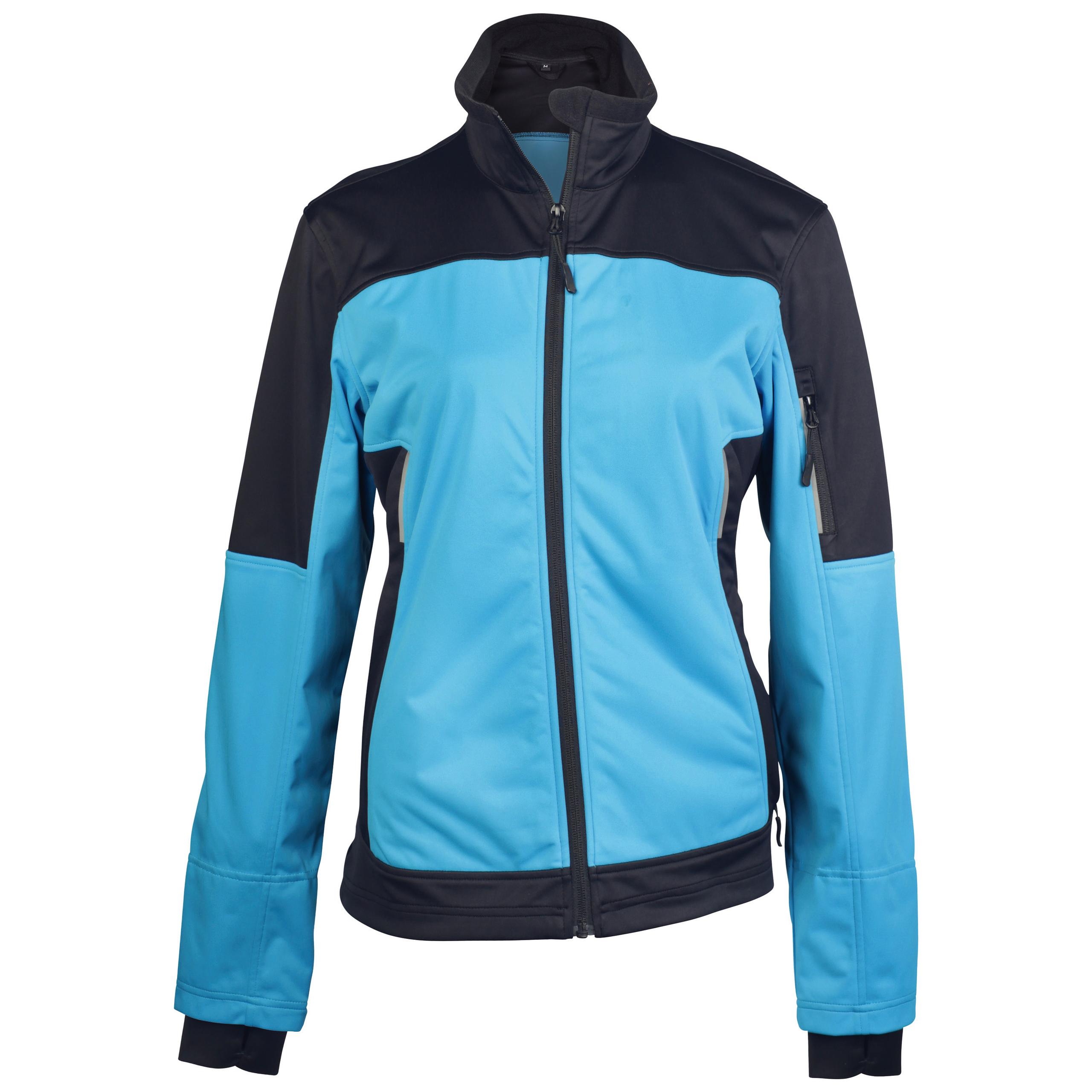 Kariban - Veste softshell bicolore femme - Aqua Blue / Black - M