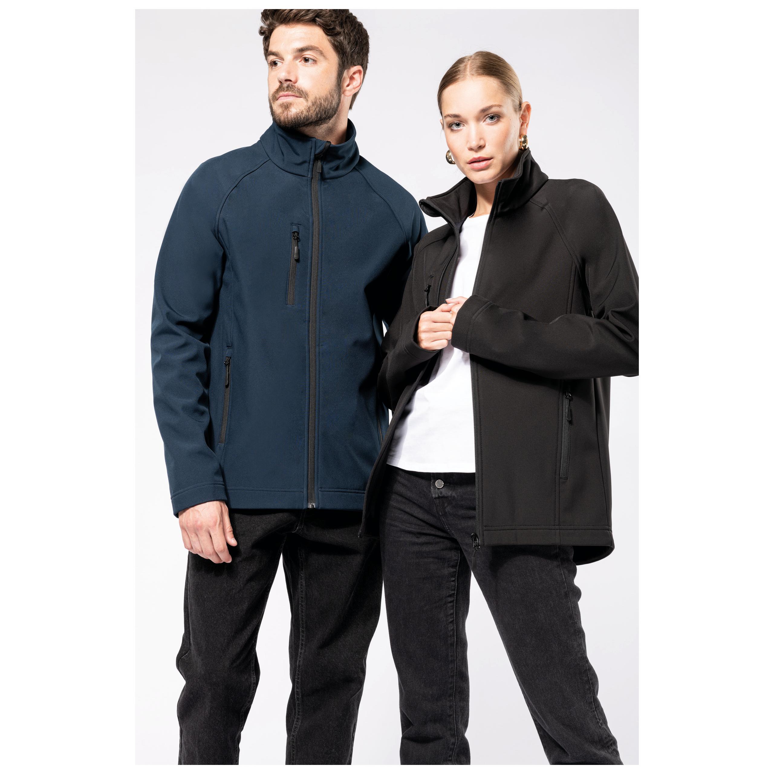 Kariban - Veste softshell écoresponsable 3 couches unisexe - Black - XS