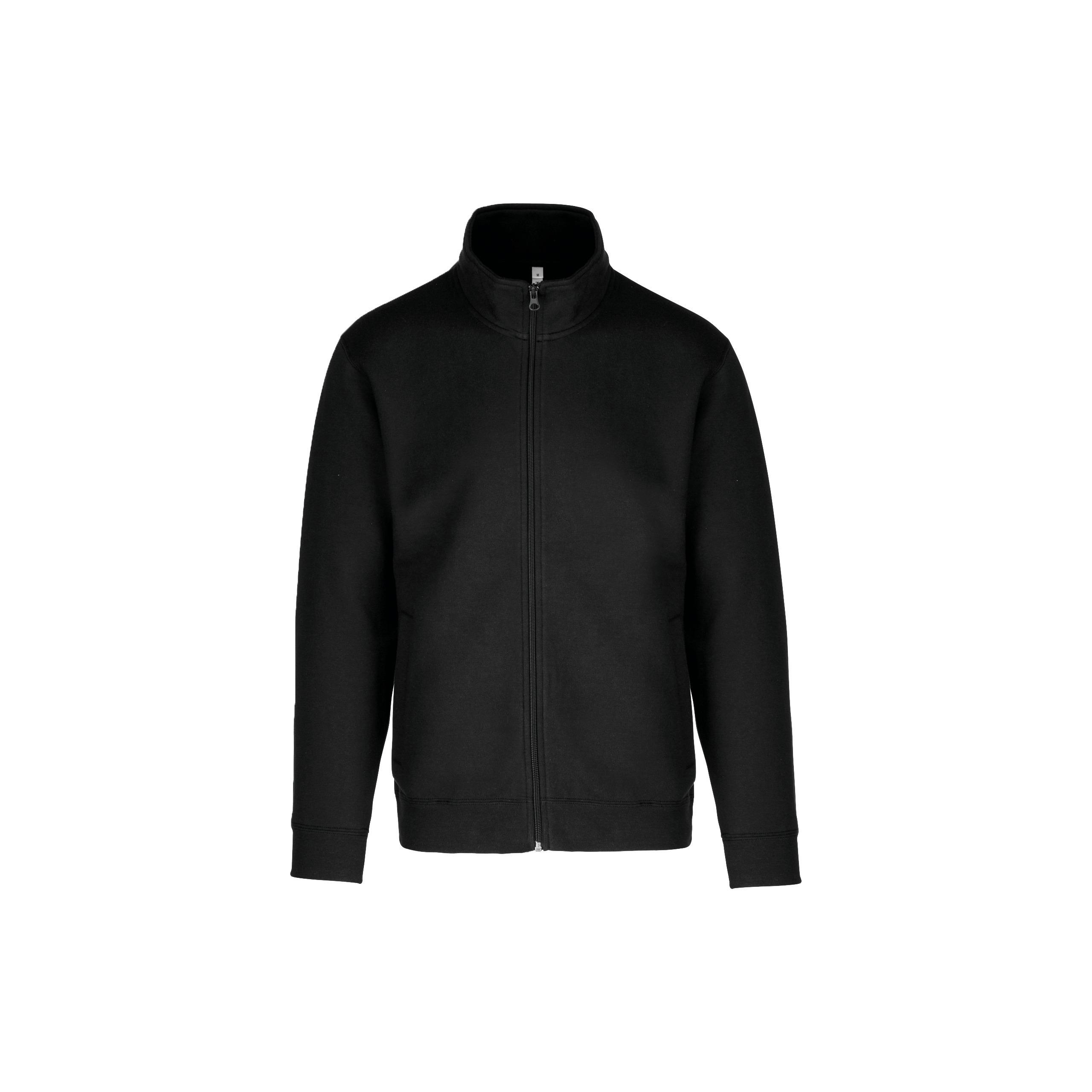 Kariban - Veste molleton zippée homme - Black - XS