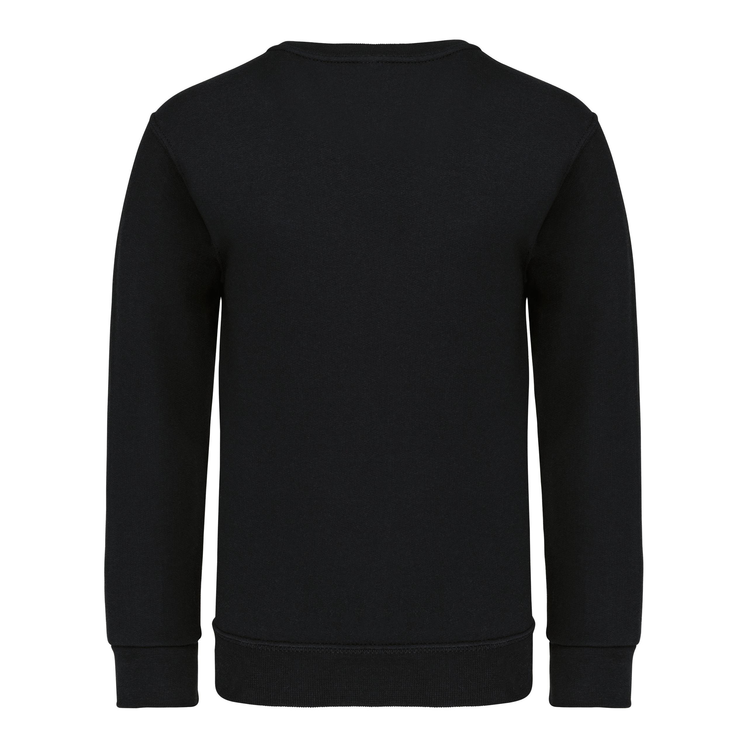 Kariban - Sweat-shirt col rond enfant - Black - 10/12 ans