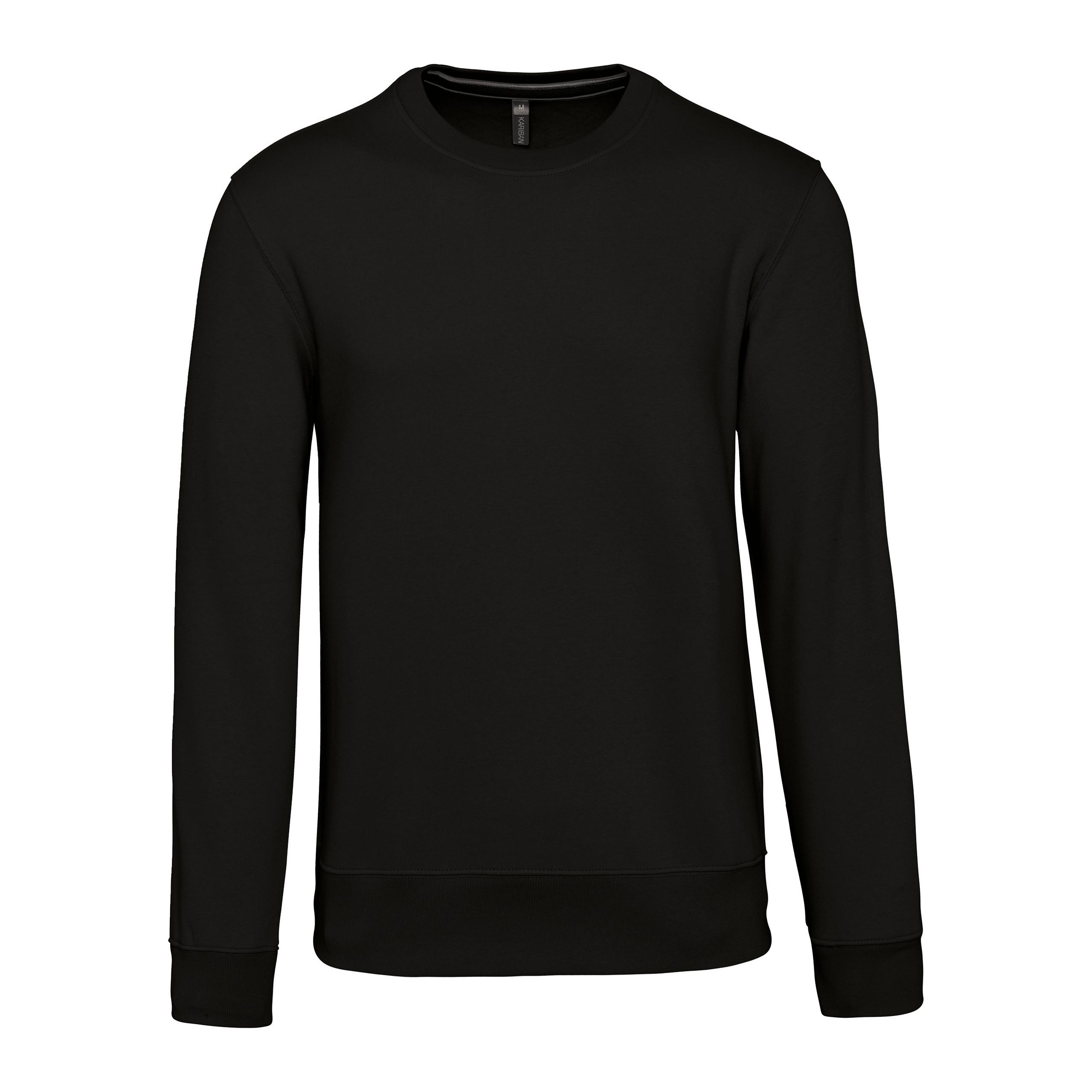 Kariban - Sweat-shirt col rond - Black - XS