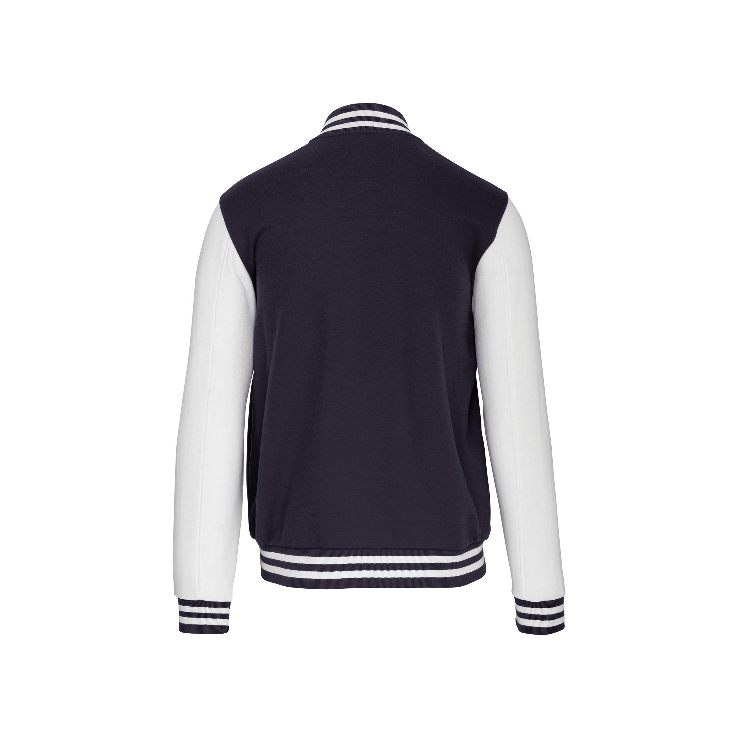 Kariban - Blouson molleton teddy enfant - Navy / White - 6/8 ans