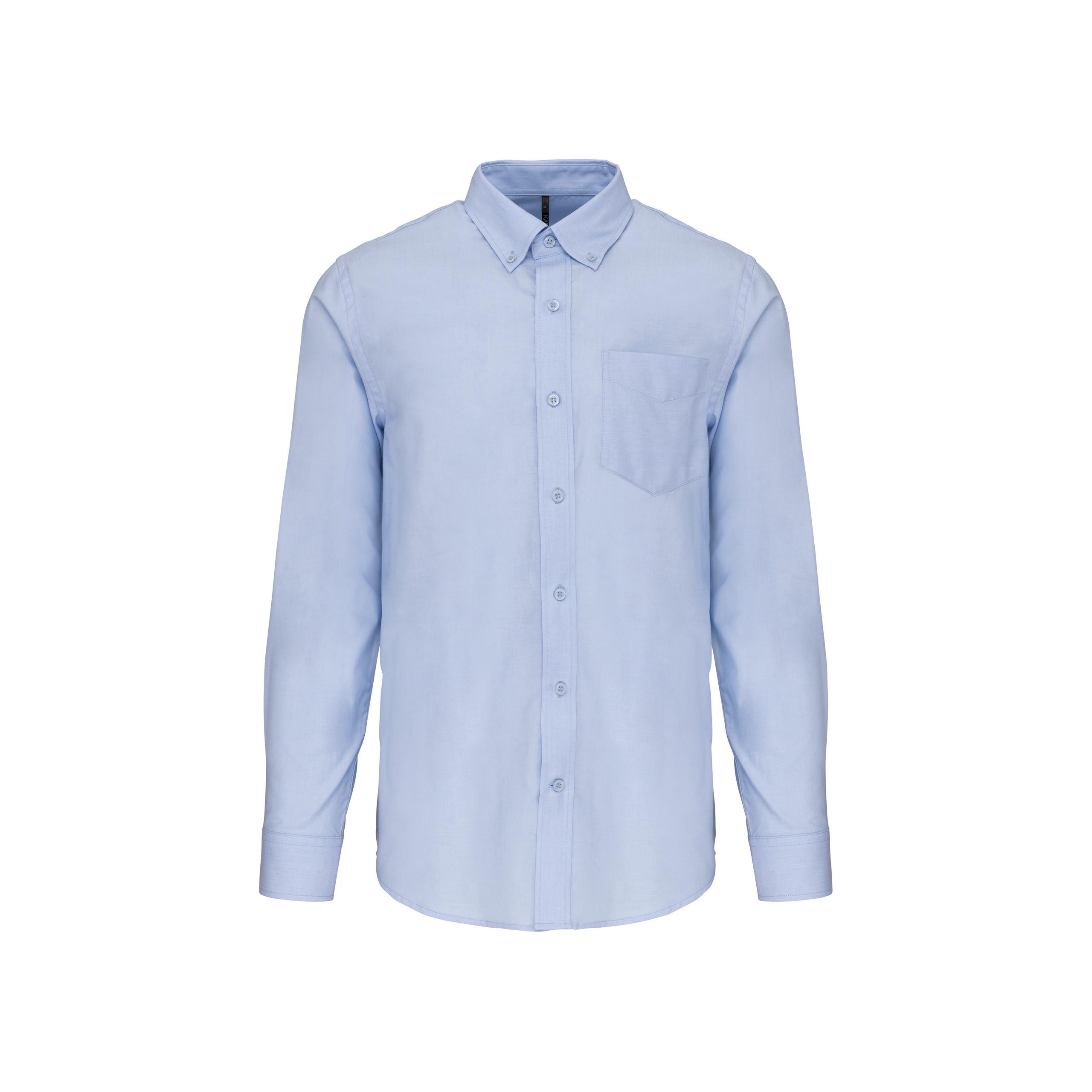 Kariban - Chemise oxford manches longues - Oxford Blue - 3XL