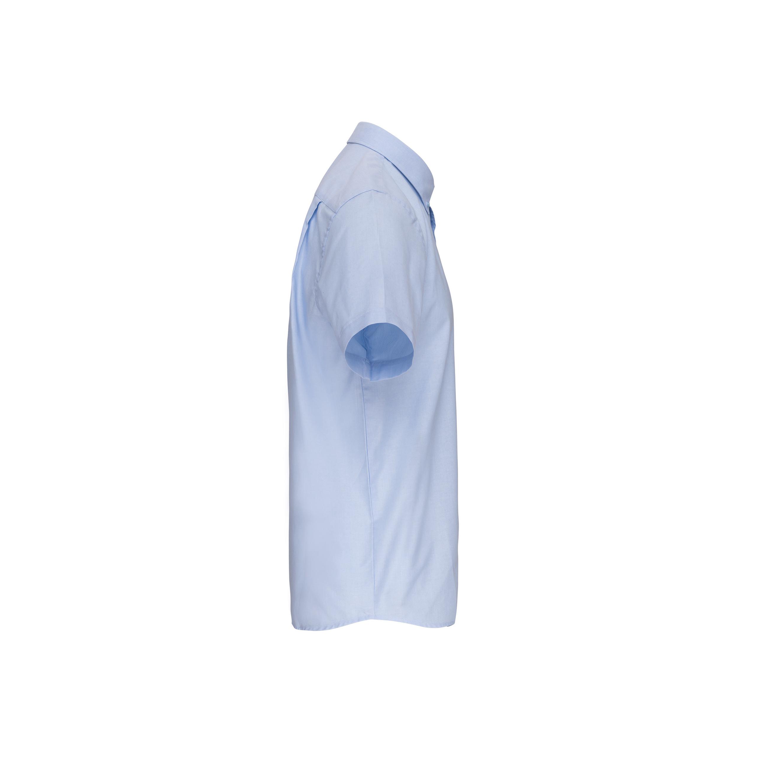 Kariban - Chemise oxford manches courtes - Oxford Blue - 3XL