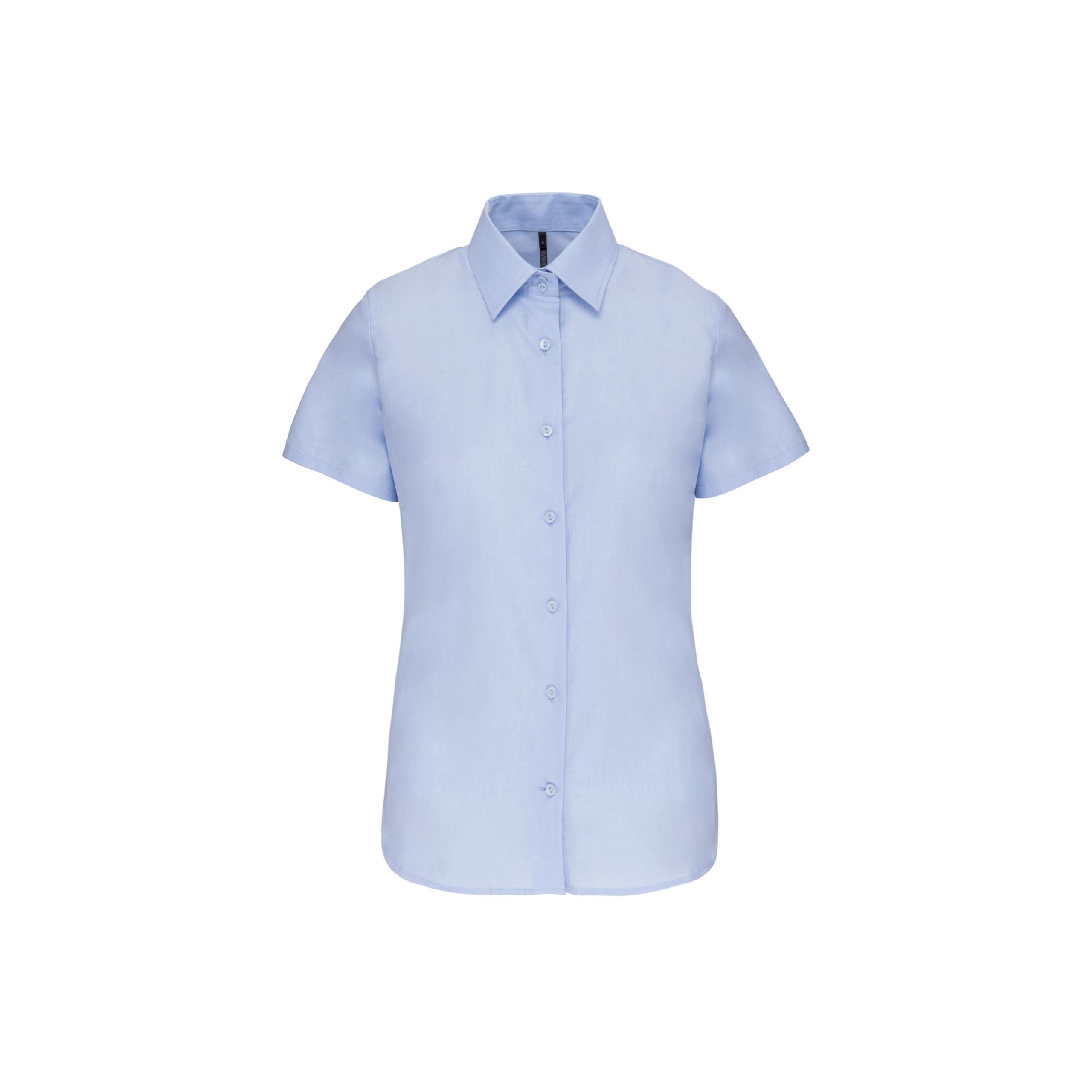 Kariban - Chemise oxford manches courtes femme - Oxford Blue - 3XL