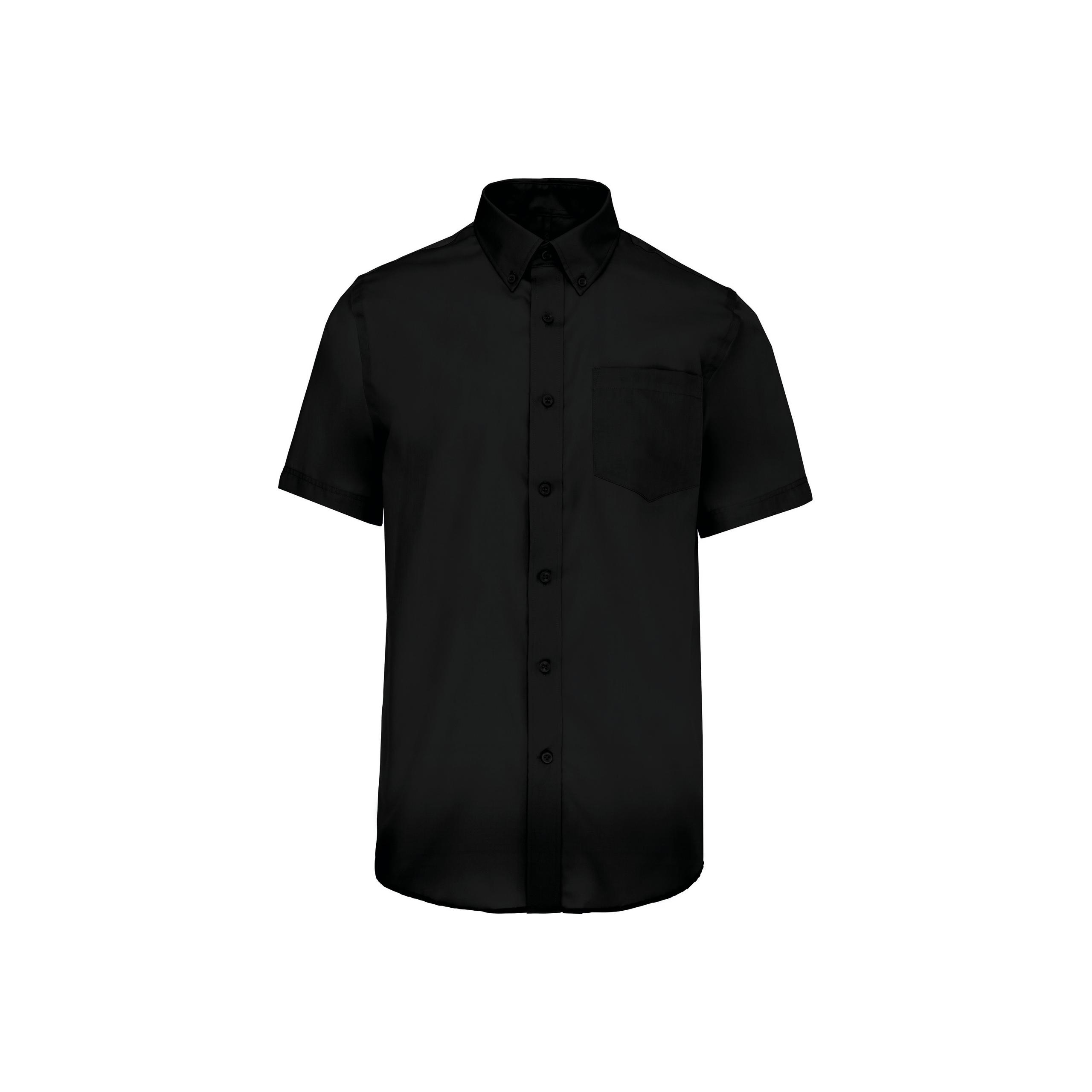 Kariban - Chemise manches courtes sans repassage - Black - 3XL