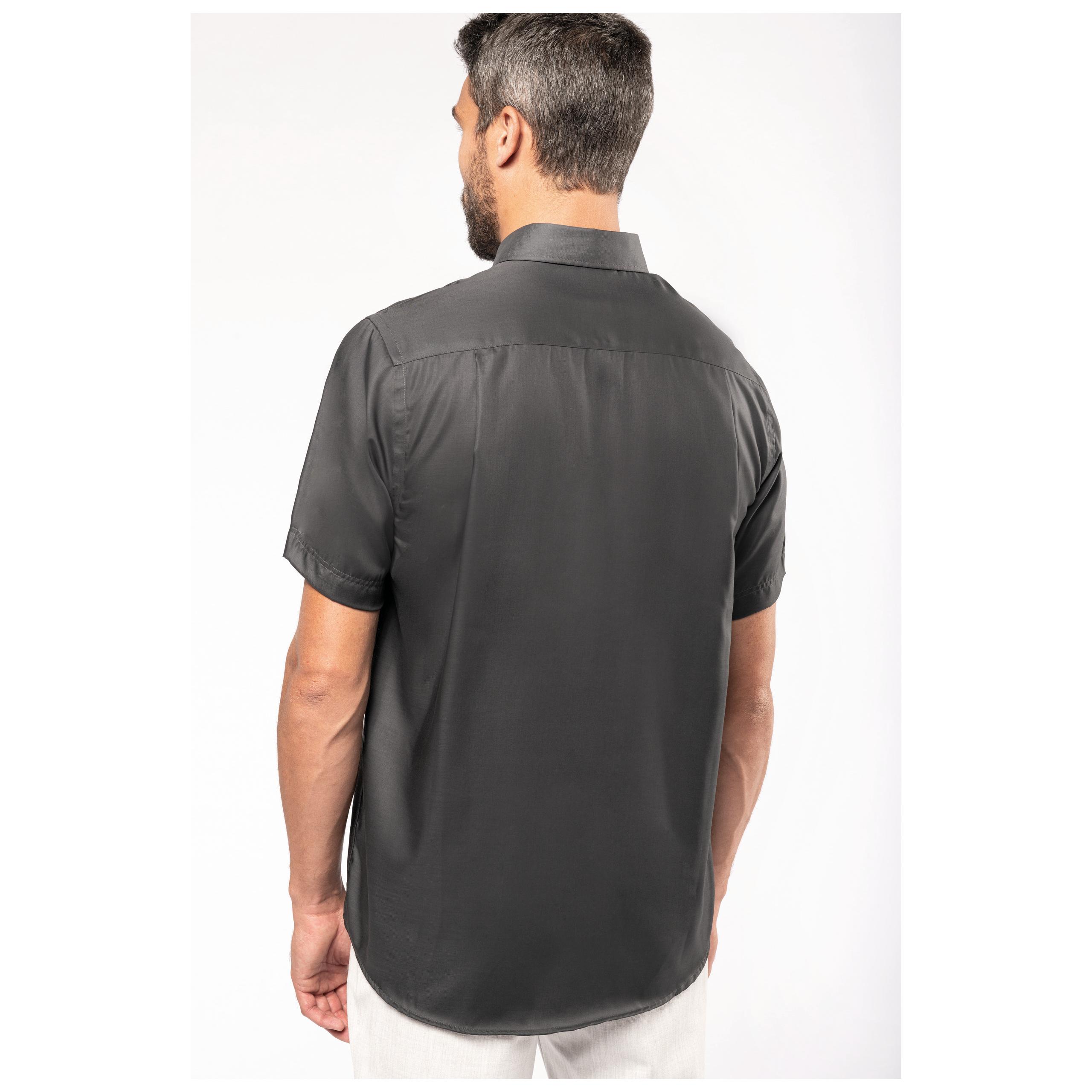 Kariban - Chemise manches courtes sans repassage - Black - 3XL