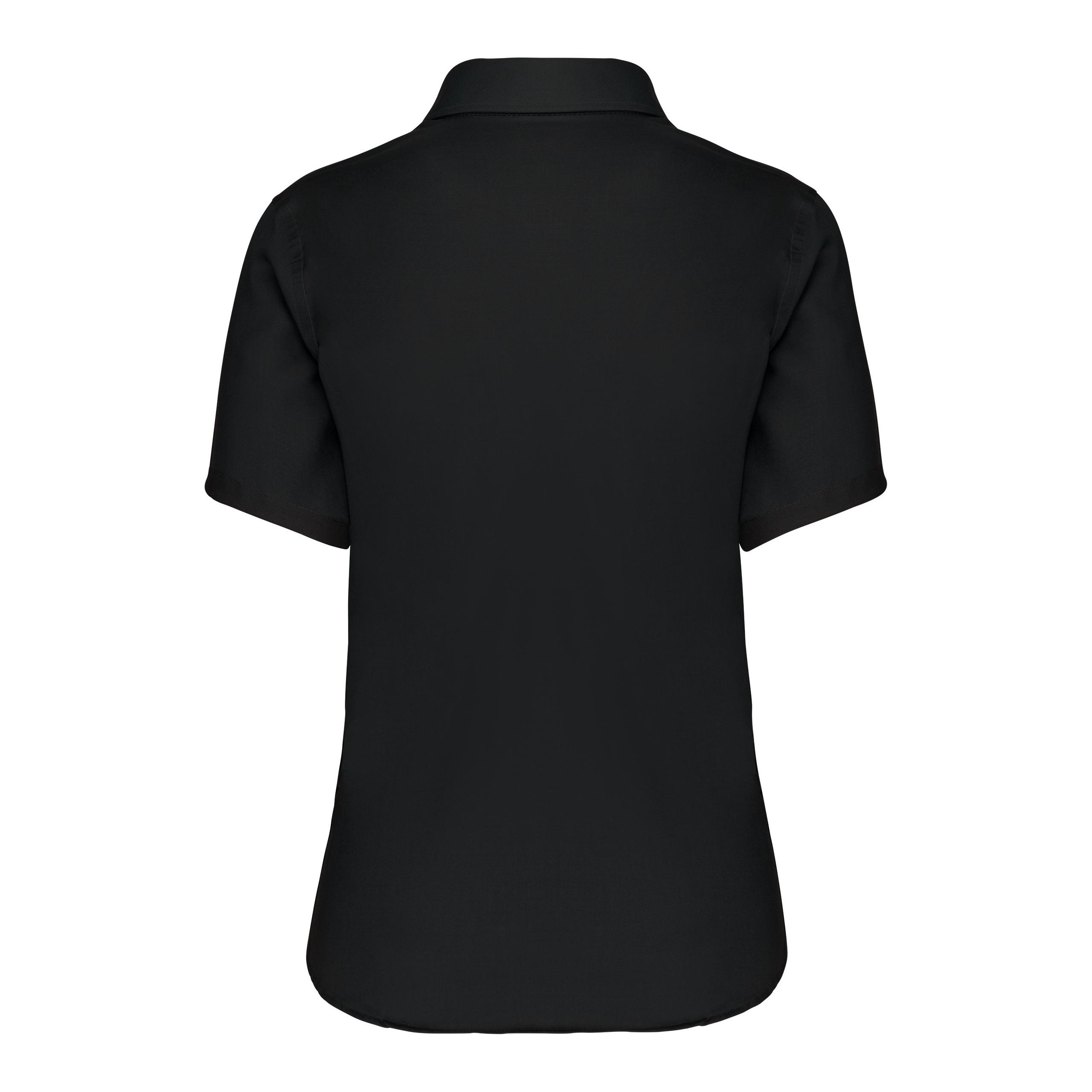 Kariban - Chemise manches courtes sans repassage femme - Black - 3XL