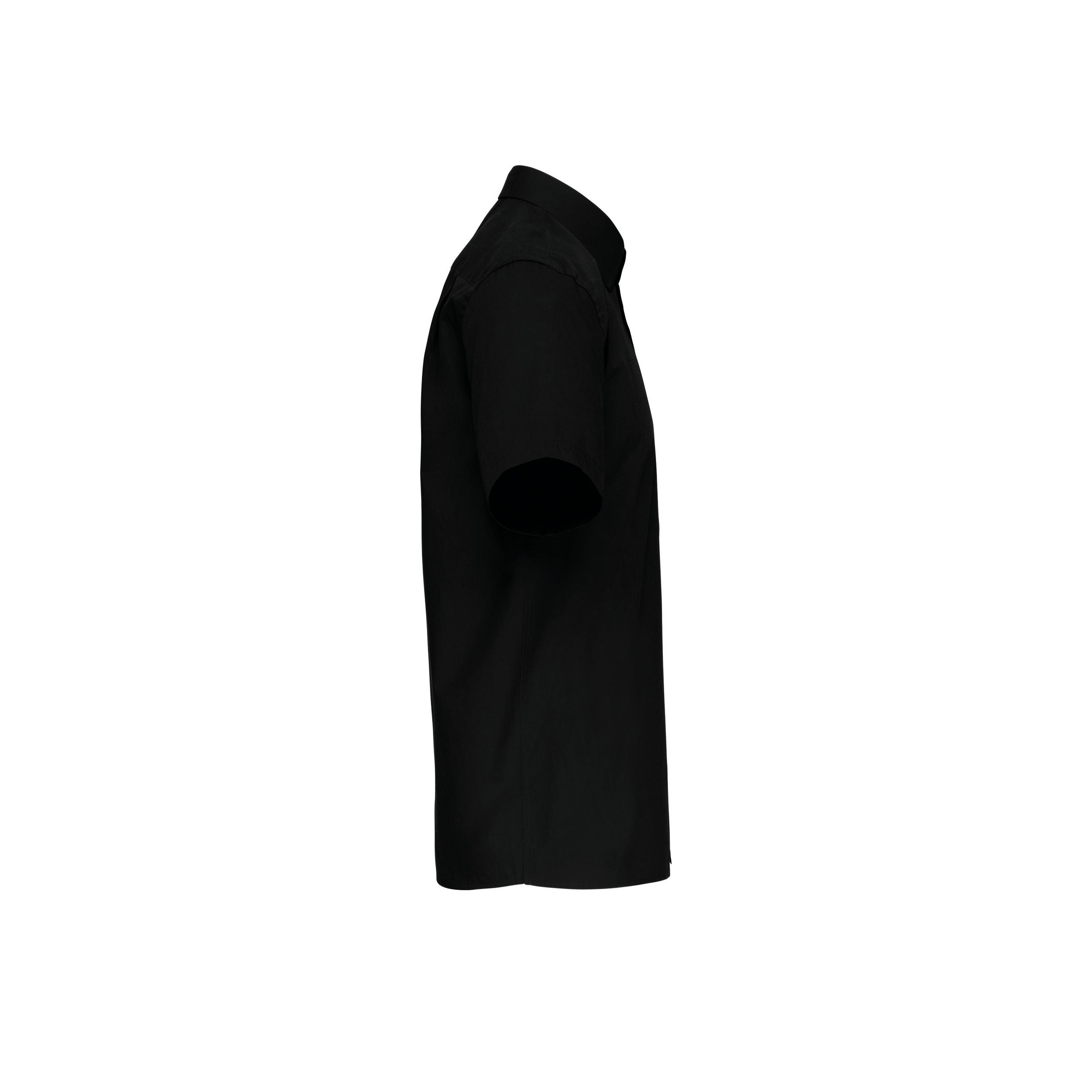 Kariban - Chemise popeline manches courtes - Black - 3XL