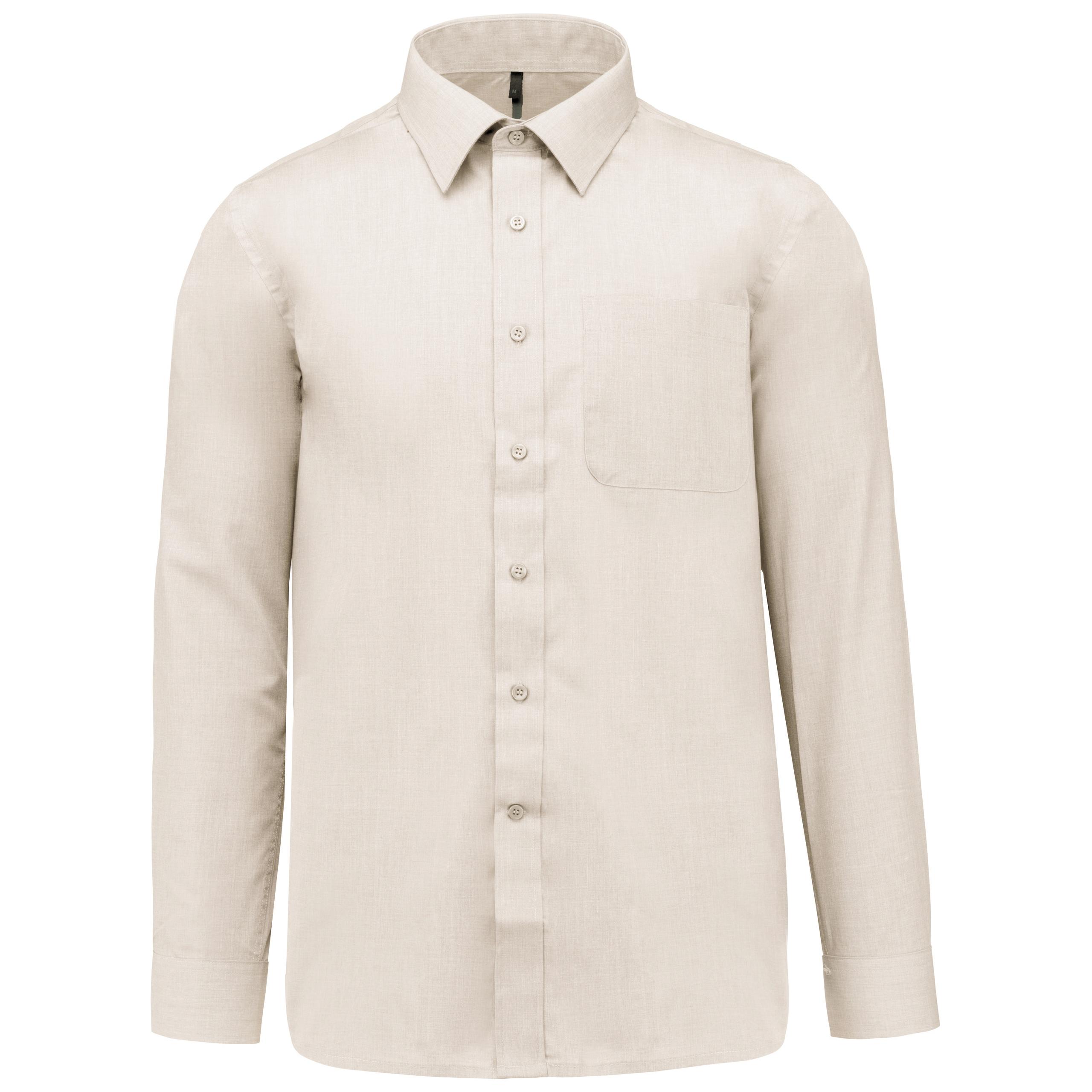 Kariban - Jofrey > chemise manches longues - Angora - 3XL