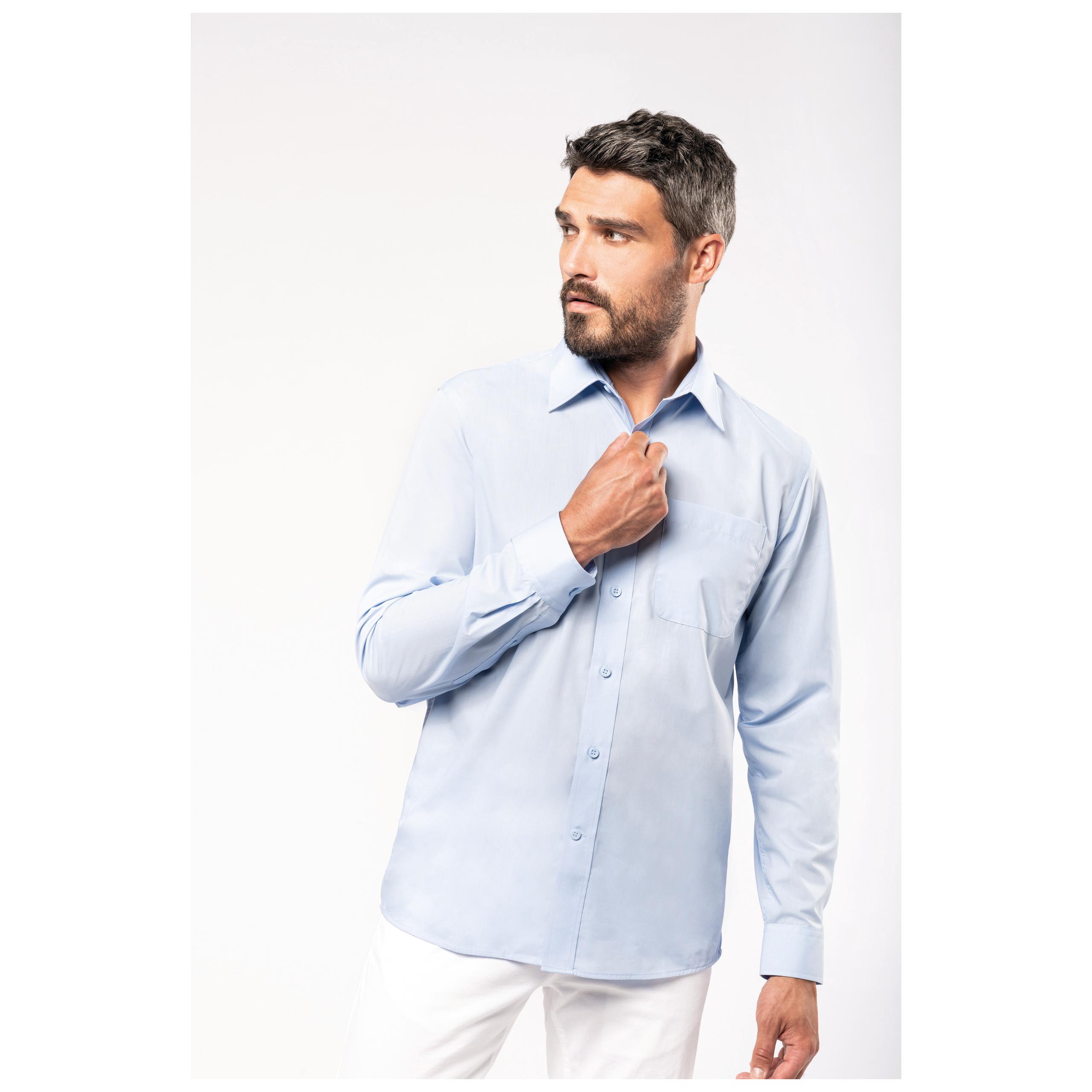 Kariban - Jofrey > chemise manches longues - Angora - 3XL