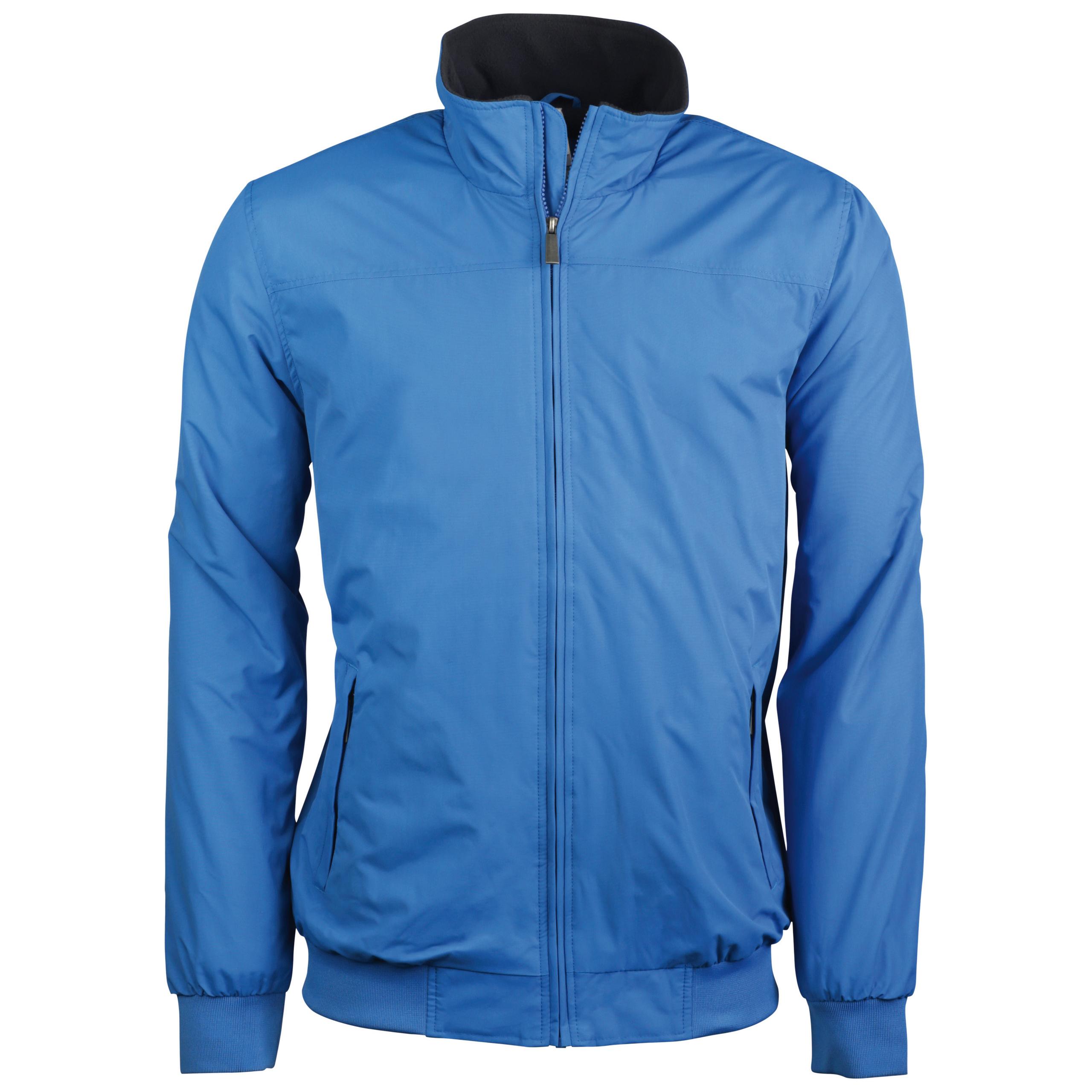 Kariban - Blouson doublé polaire - Aqua Blue / Dark Grey - S