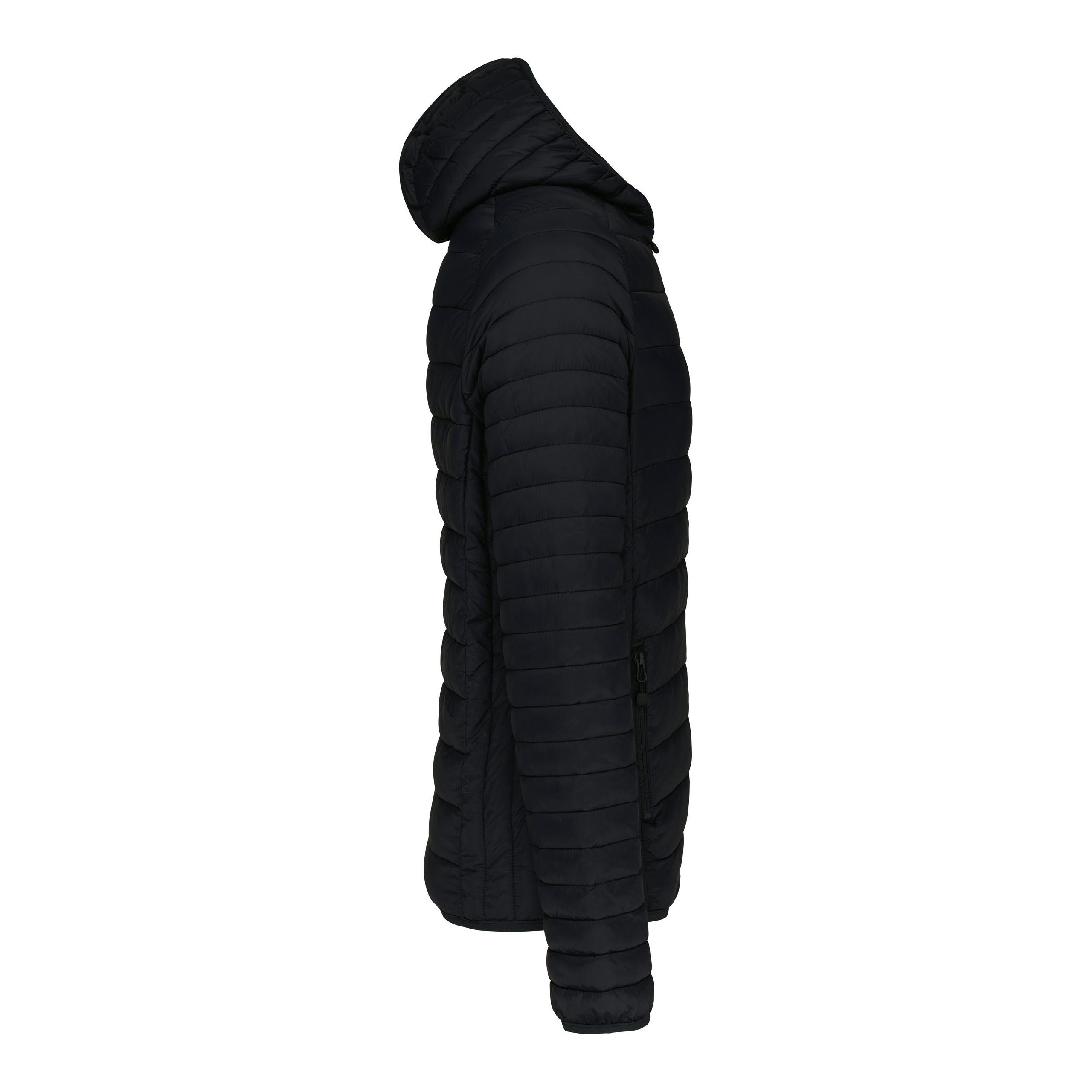 Kariban - Doudoune légère capuche homme - Black - S