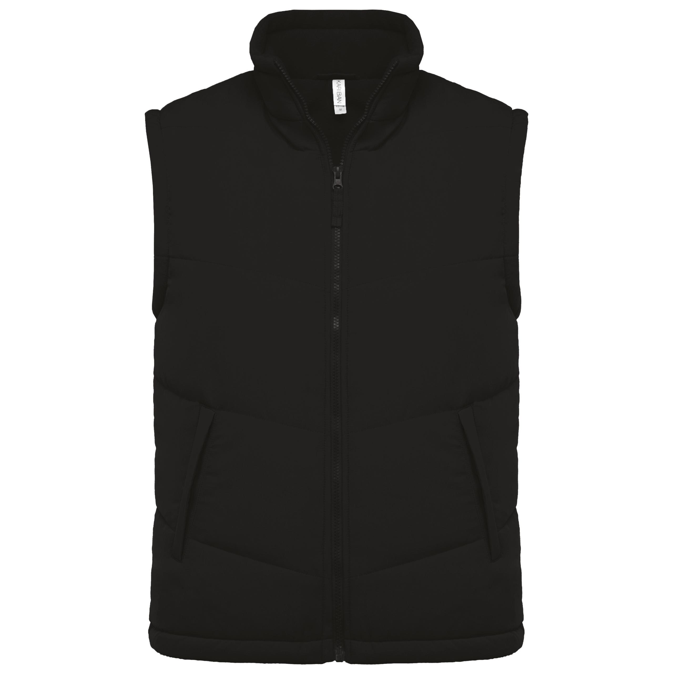 Kariban - Bodywarmer doublé polaire - Black - XS