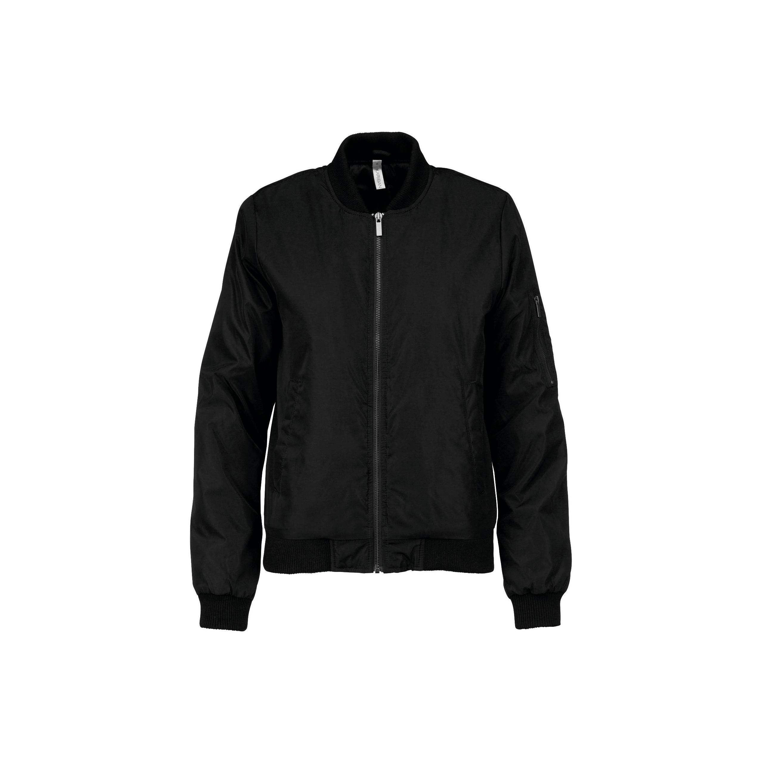 Kariban - Blouson bomber femme - Black - XS