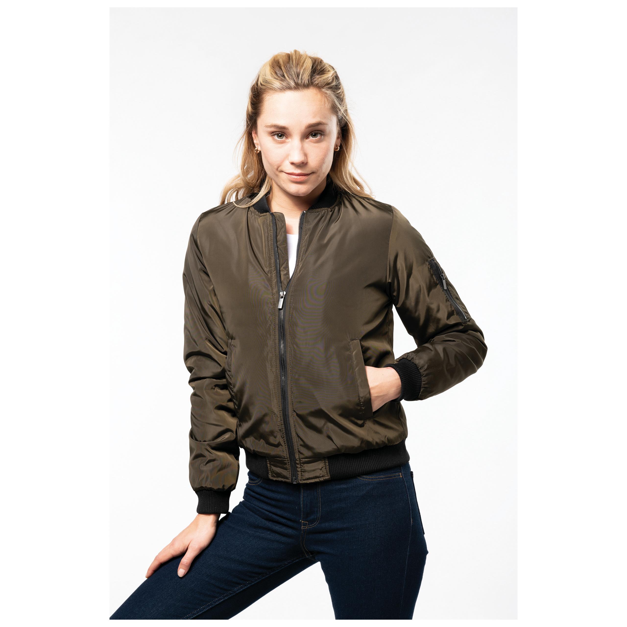 Kariban - Blouson bomber femme - Black - XS