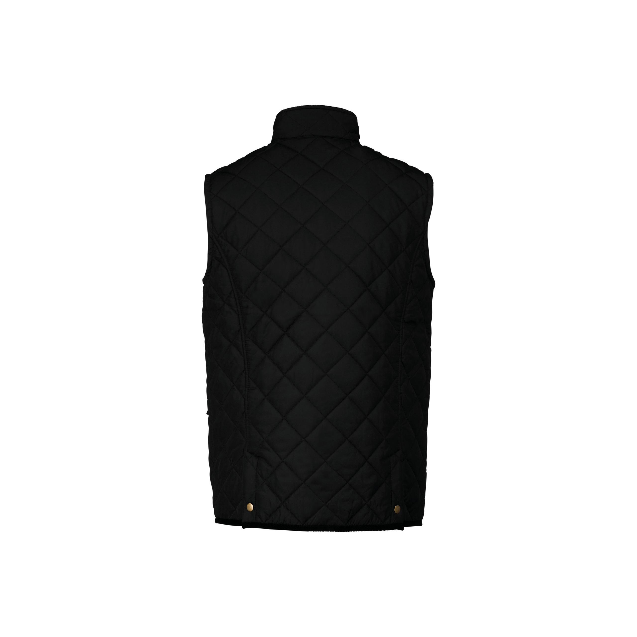 Kariban - Bodywarmer matelassé homme - Black - S