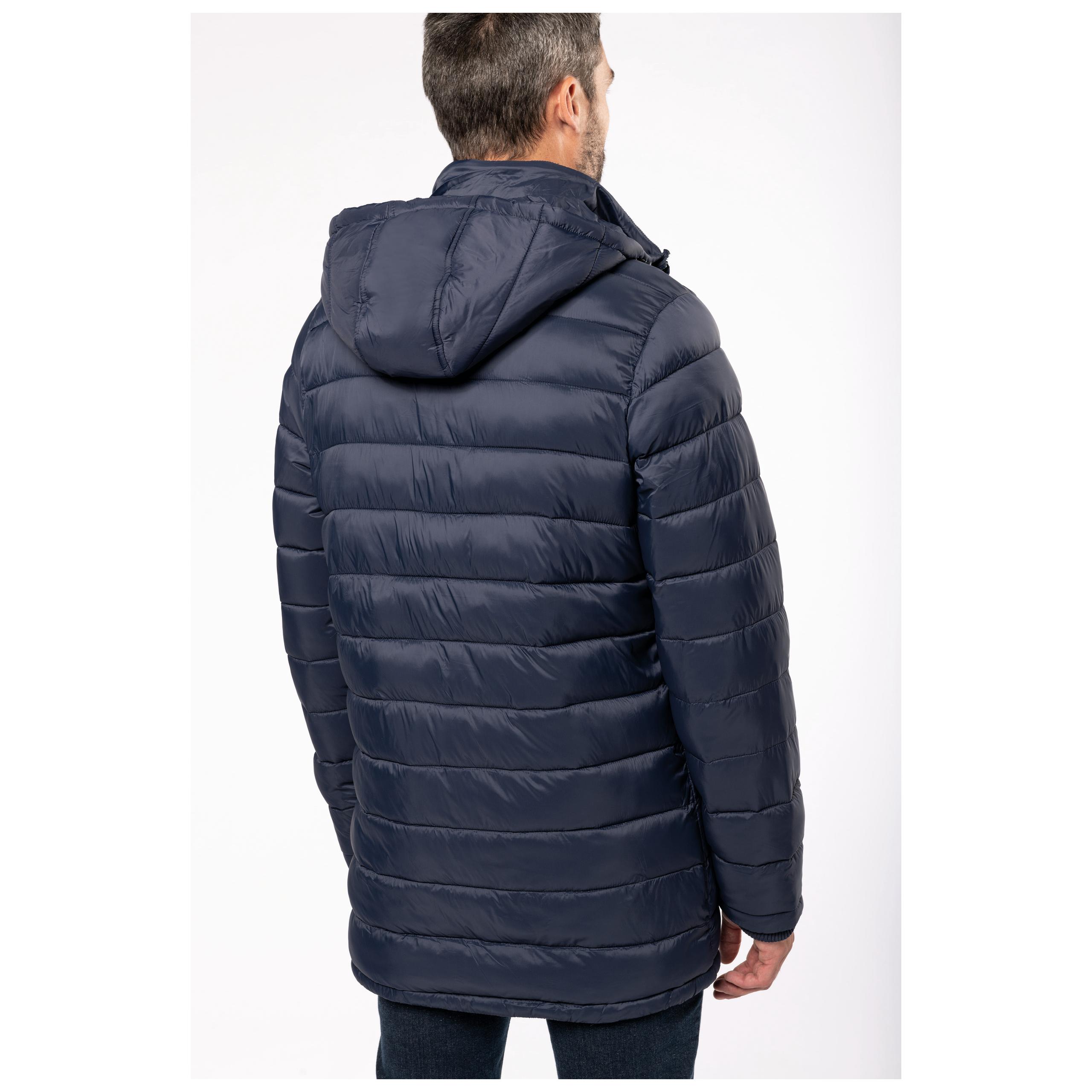 Kariban - Parka doudoune légère à capuche homme - Black - XS