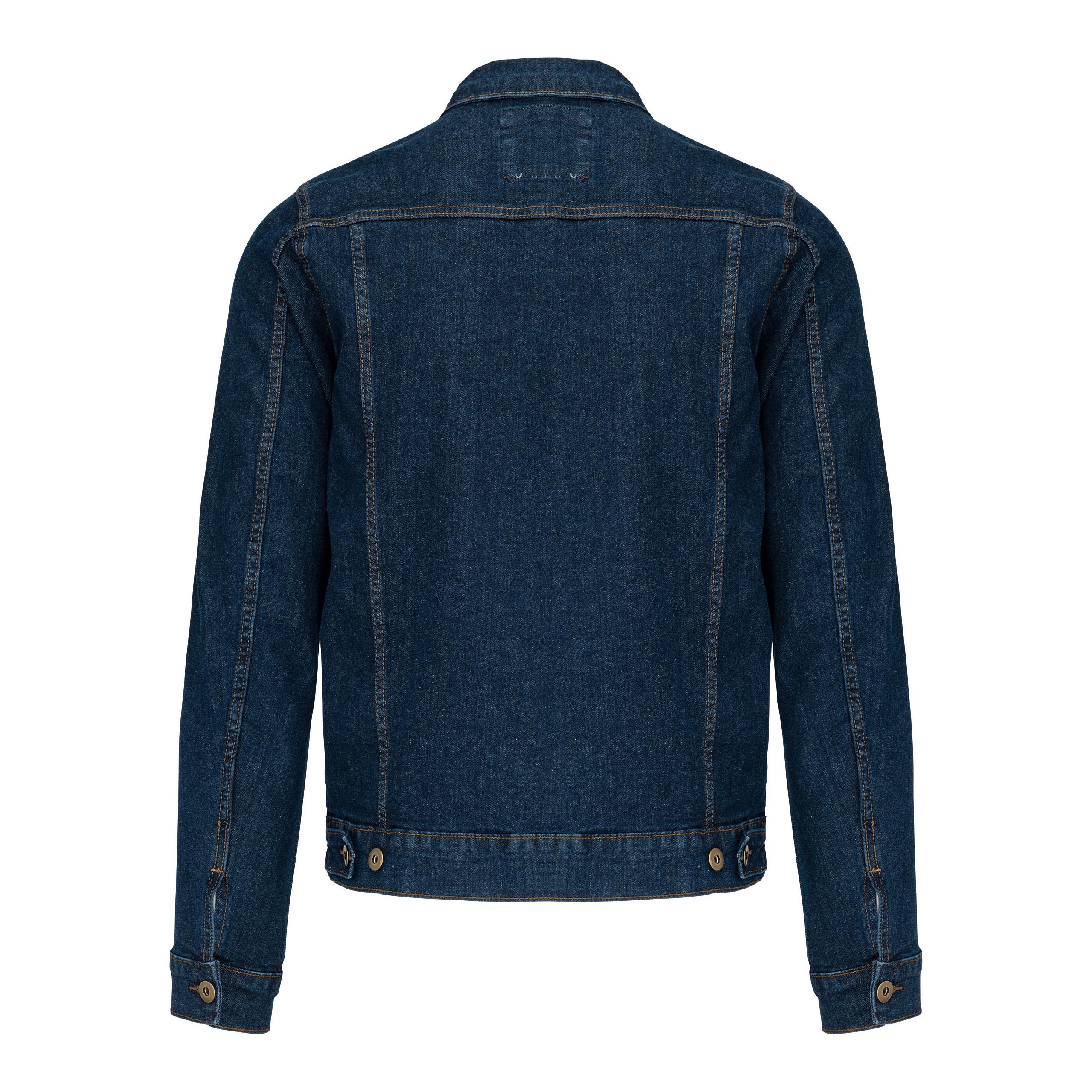 Kariban - Blouson denim non doublé homme - Blue Rinse - S