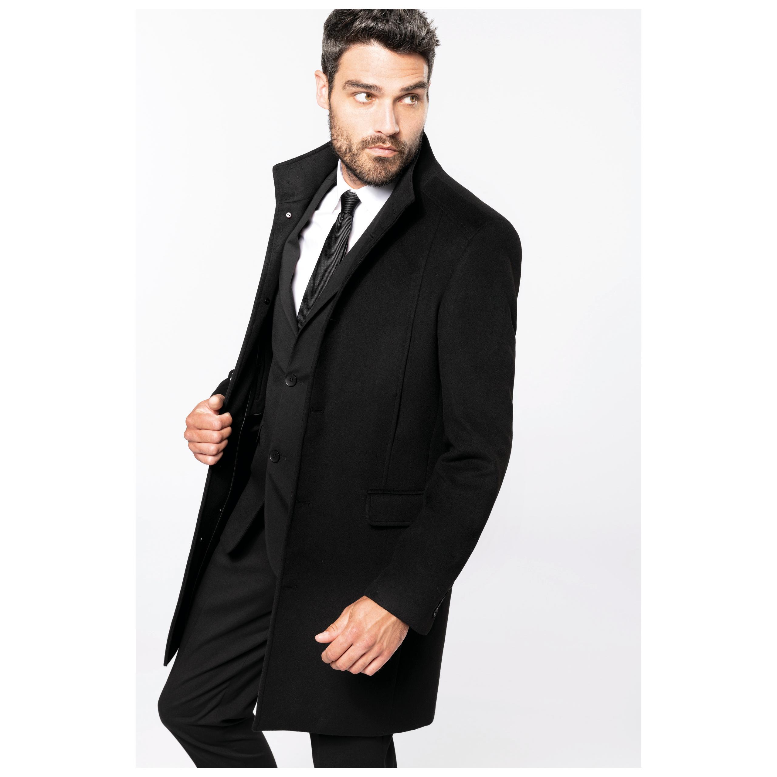 Kariban - Manteau premium homme - Black - 46 FR