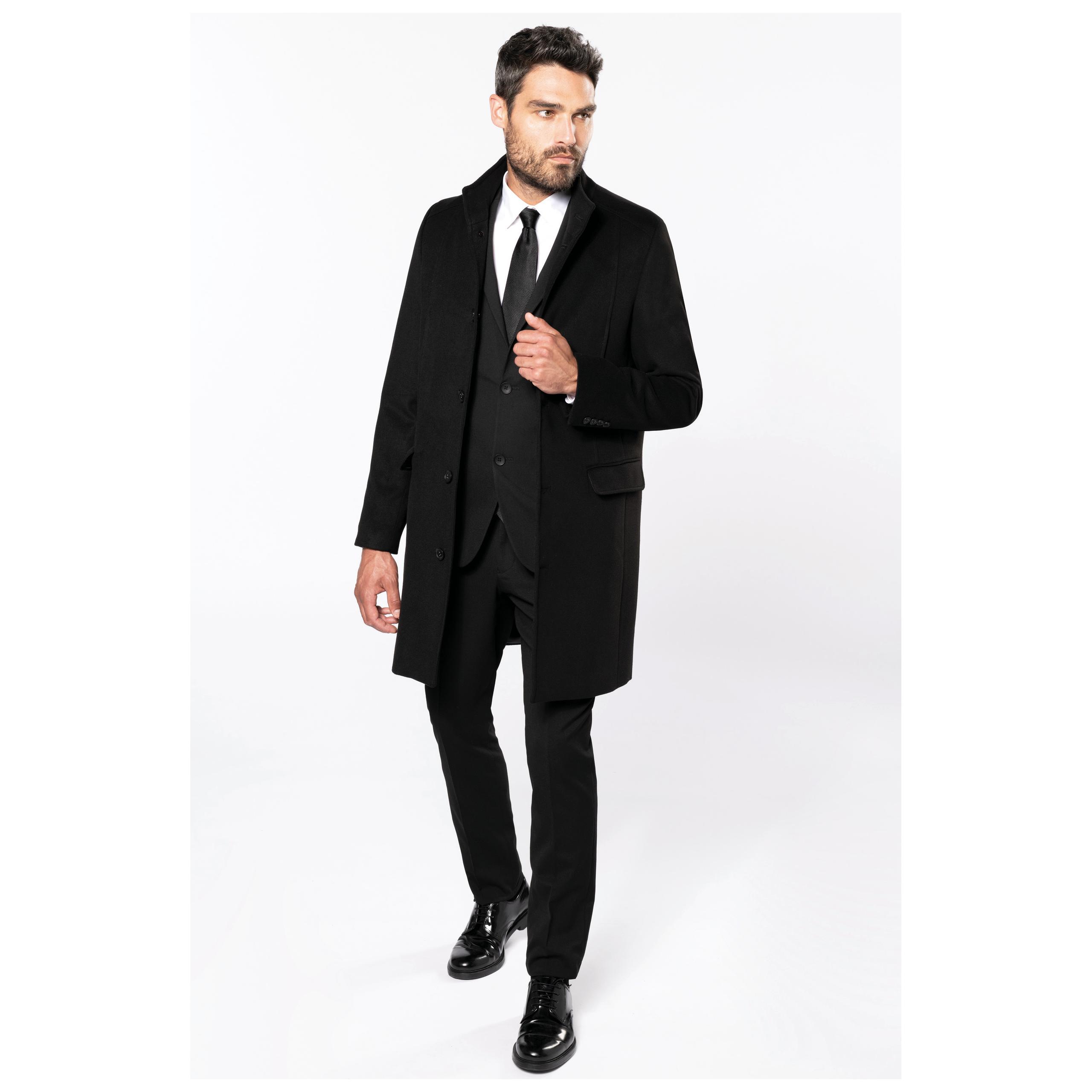 Kariban - Manteau premium homme - Black - 46 FR