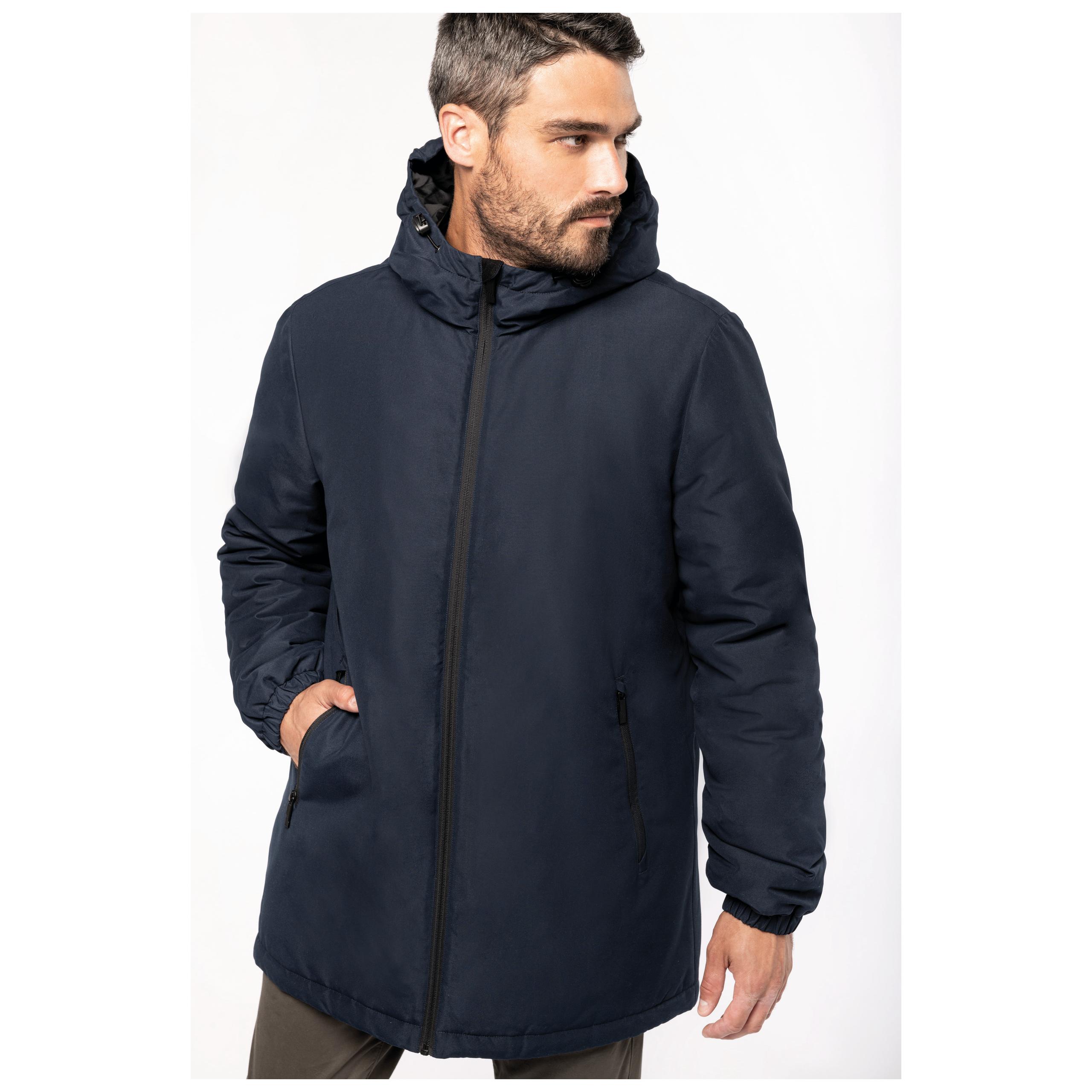 Kariban - Parka à capuche recyclée - Black - XS